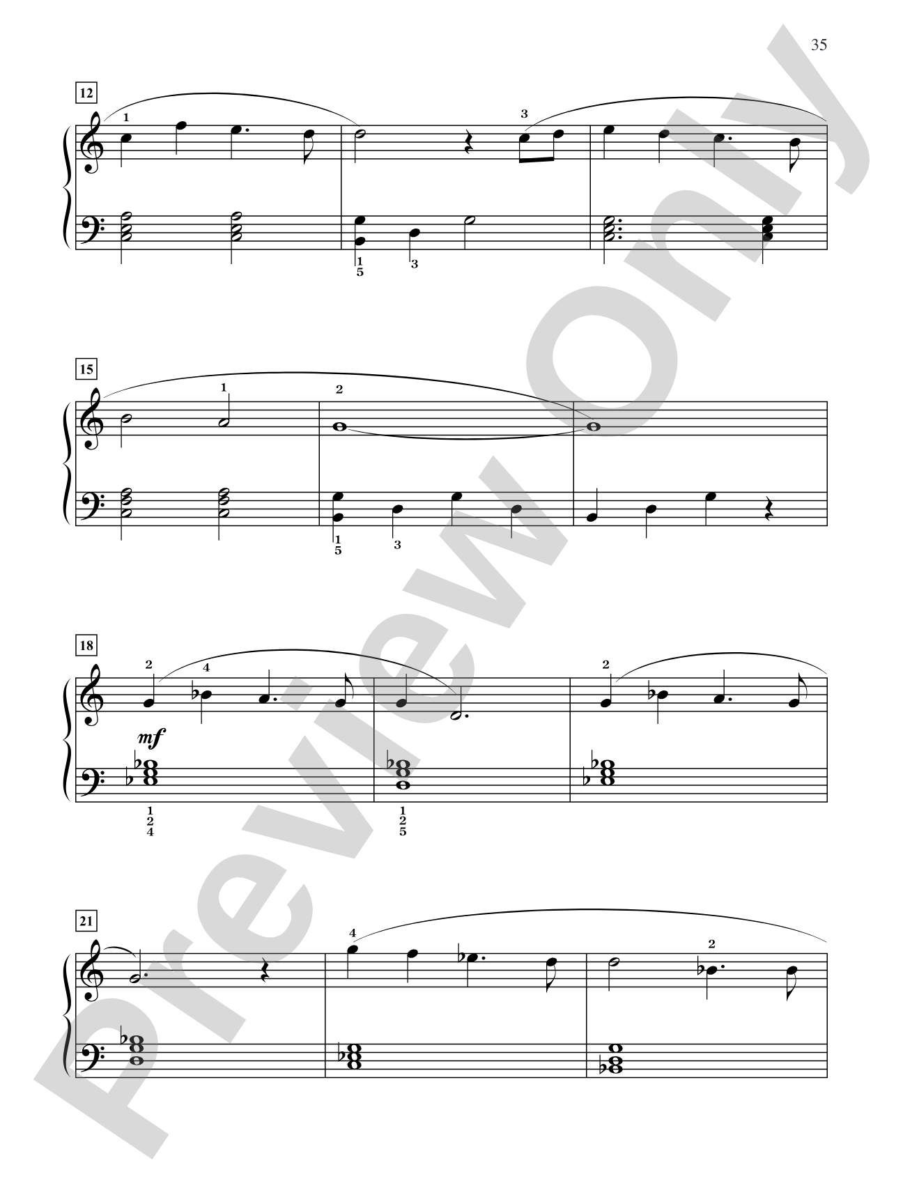 Dreaming of Bag End (from The Hobbit: An Unexpected Journey): Big Note Piano