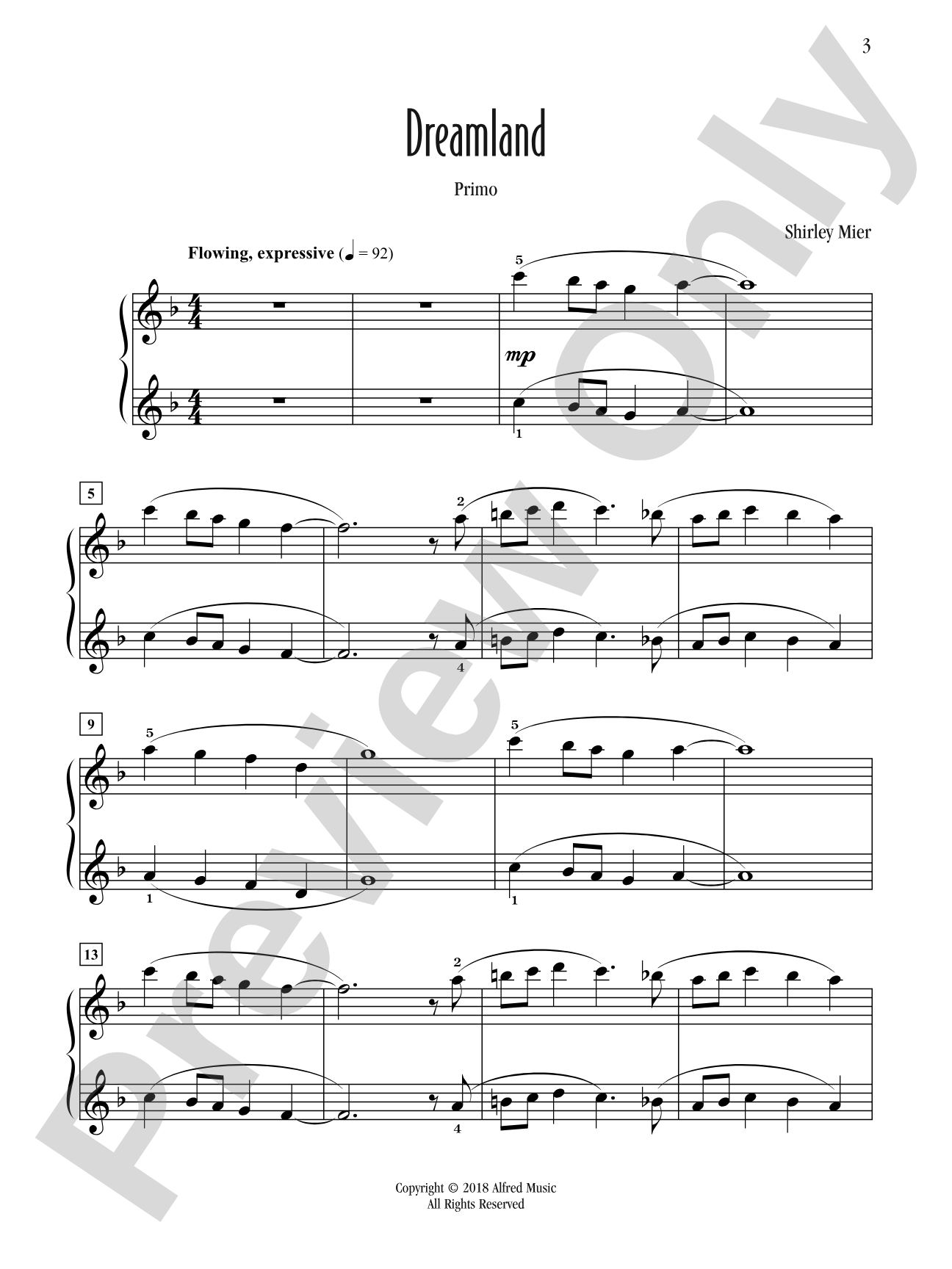 Dreamland: Piano
