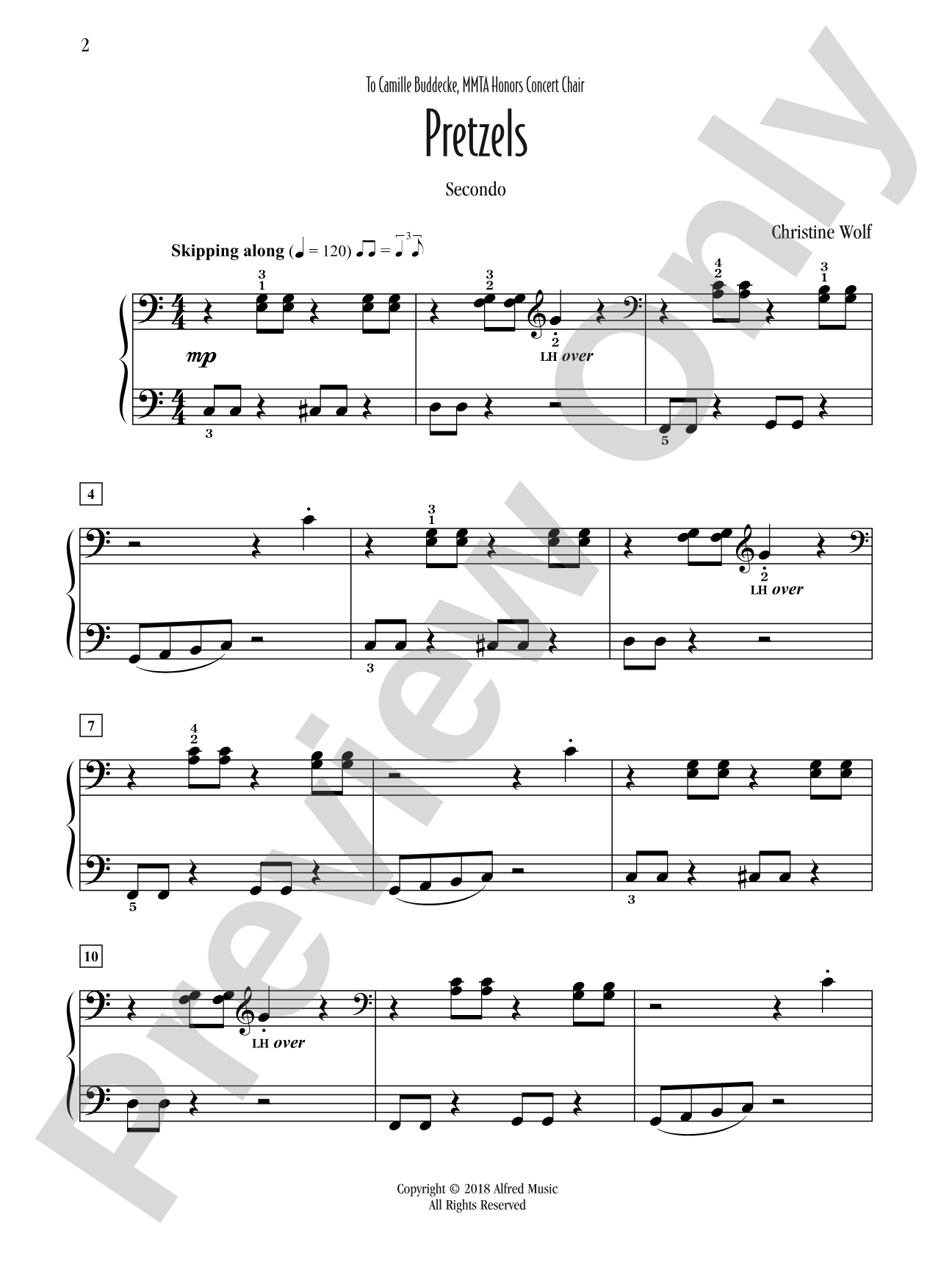 Pretzels: Piano