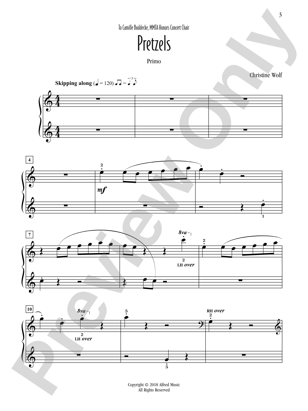 Pretzels: Piano