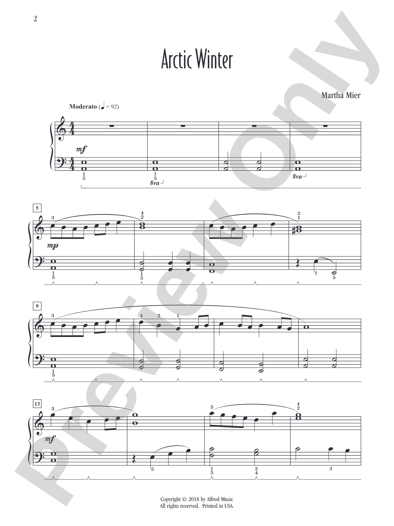 Arctic Winter: Piano