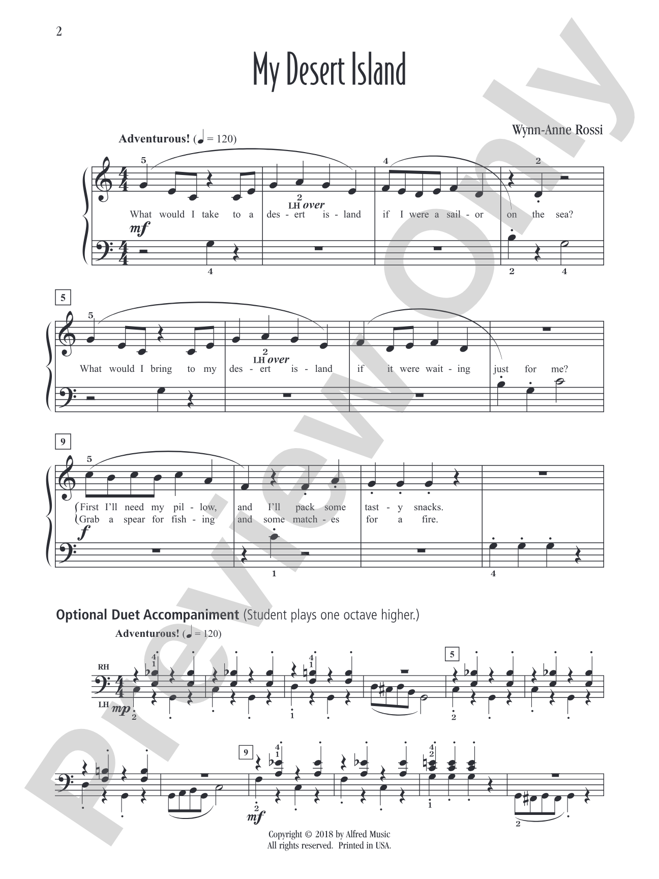 My Desert Island: Piano