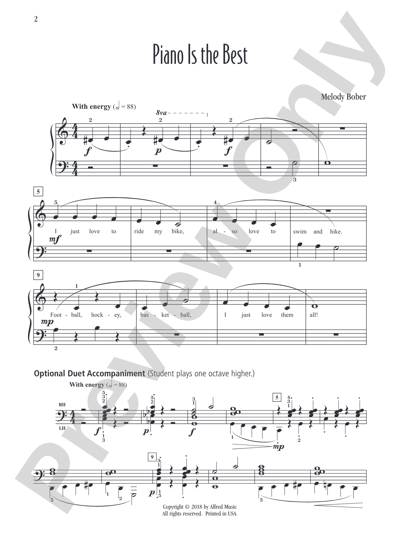 Piano Is the Best: Piano