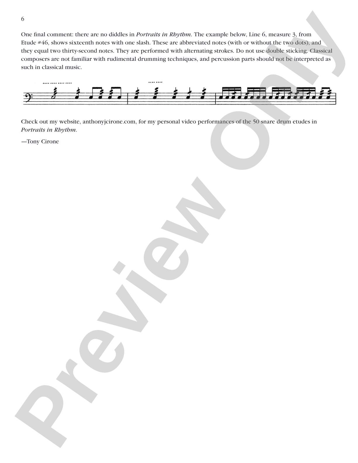 Portraits in Rhythm: Advanced Edition: Percussion Ensemble