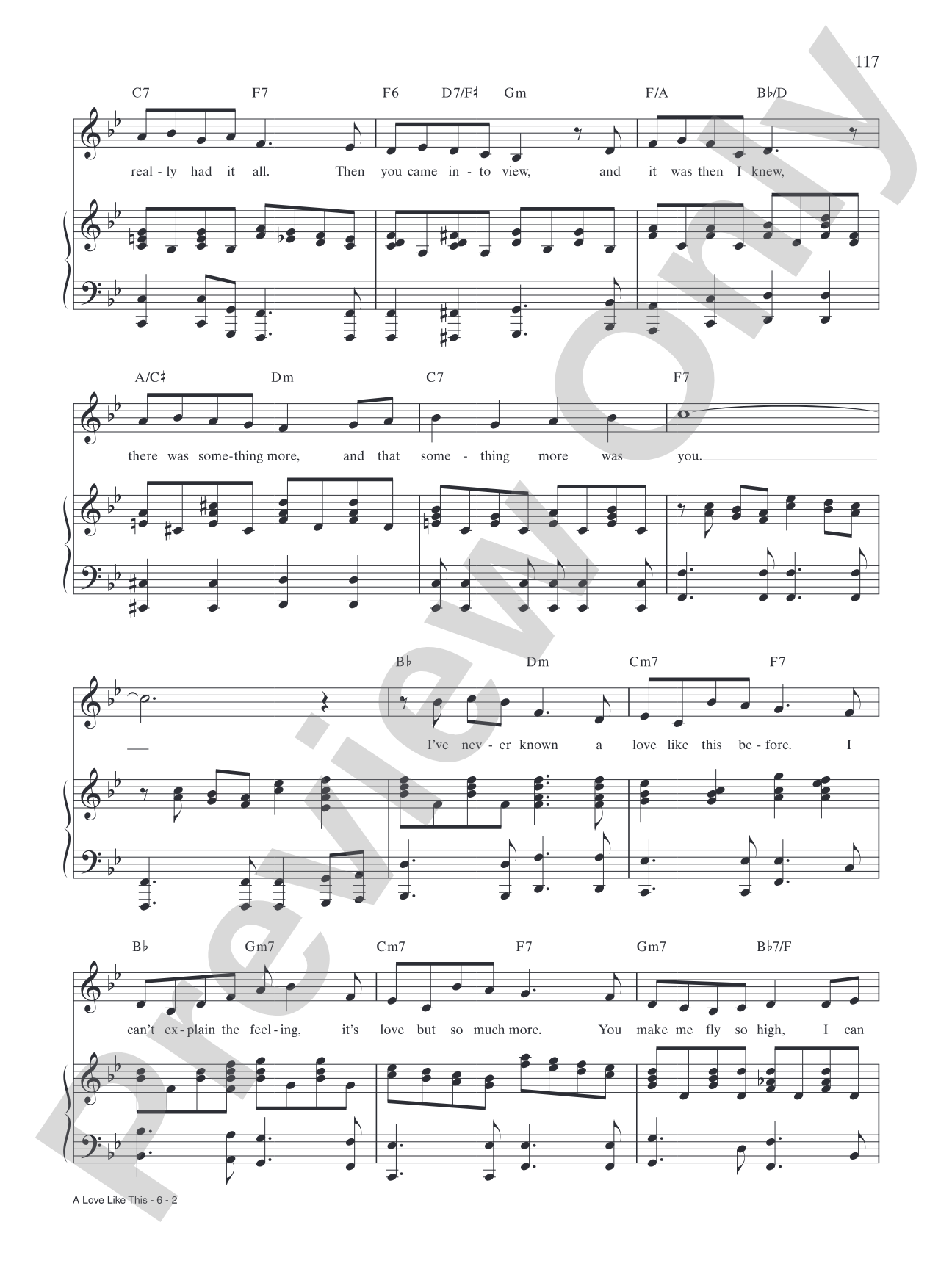 A Love Like This (from <i>Meshuggah-Nuns</i>): Piano/Vocal/Chords