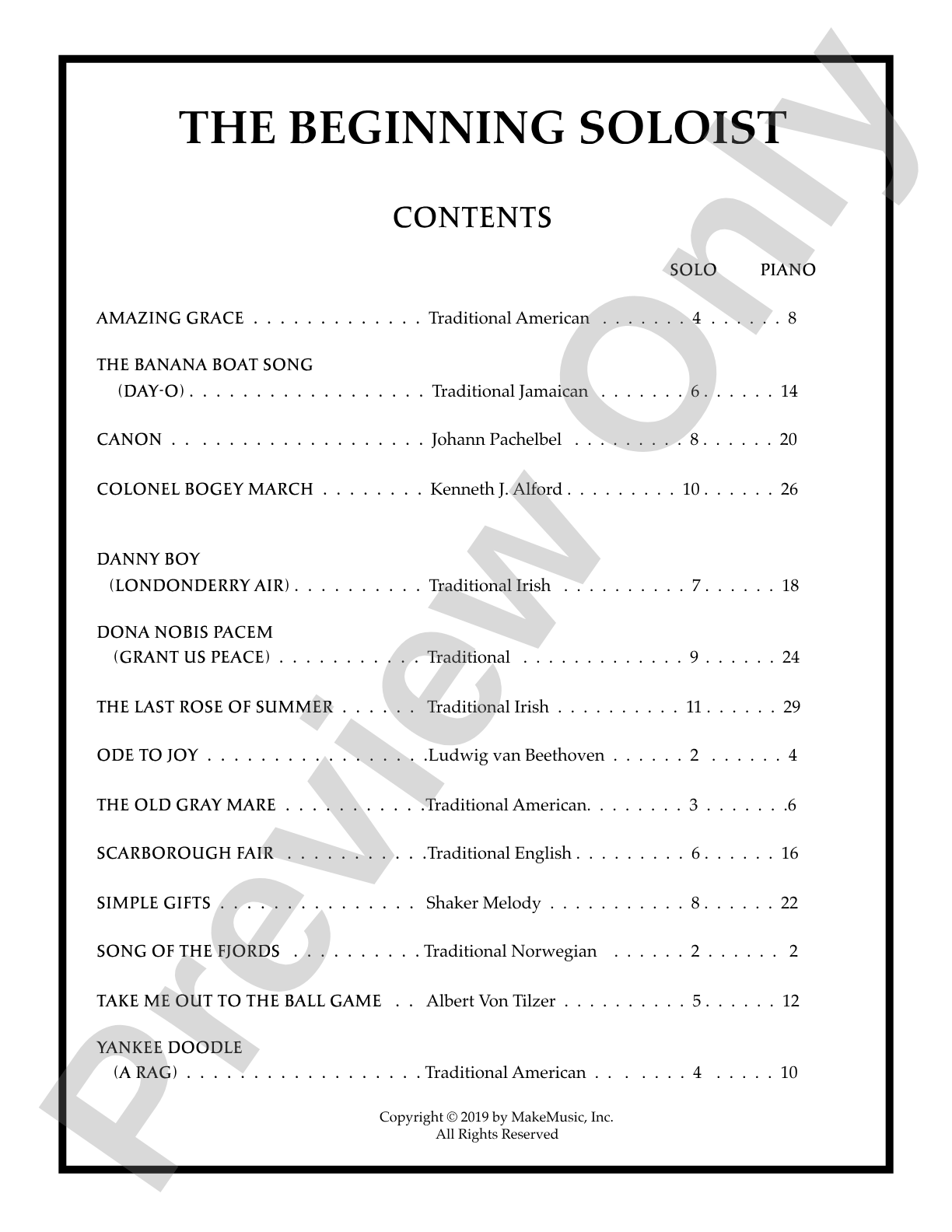The Beginning Viola Soloist: Solo & Small Ensemble