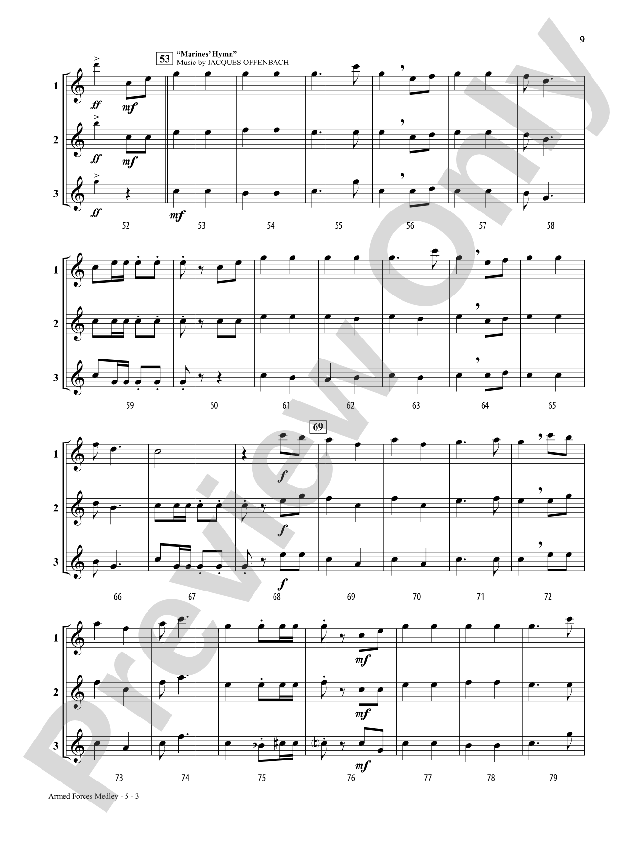 Solos, Duets & Trios for Winds: Patriotic Favorites (Alto Saxophone/Baritone Saxophone): Woodwind Ensemble