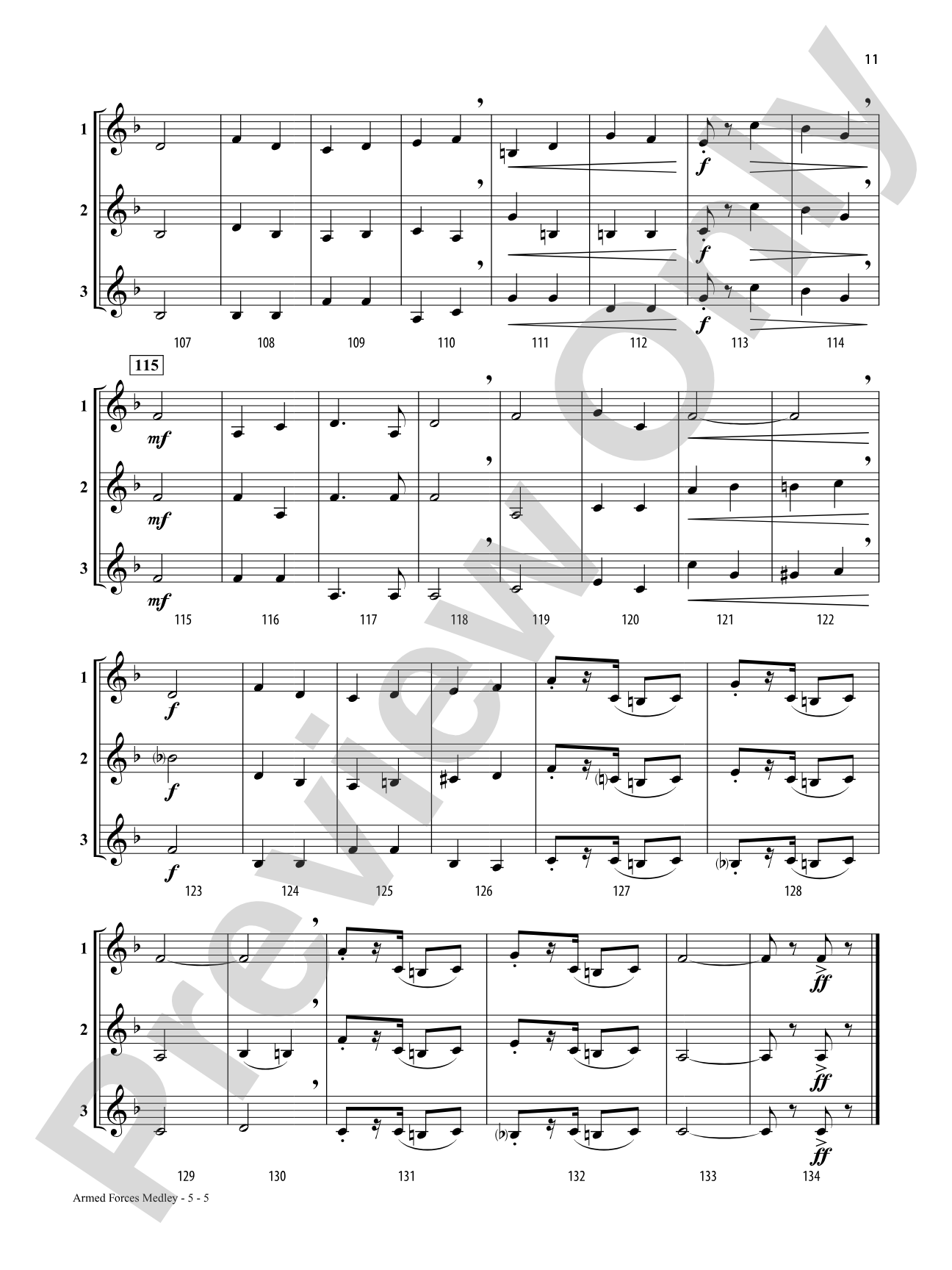 Solos, Duets & Trios for Winds: Patriotic Favorites (Horn in F): Woodwind Ensemble