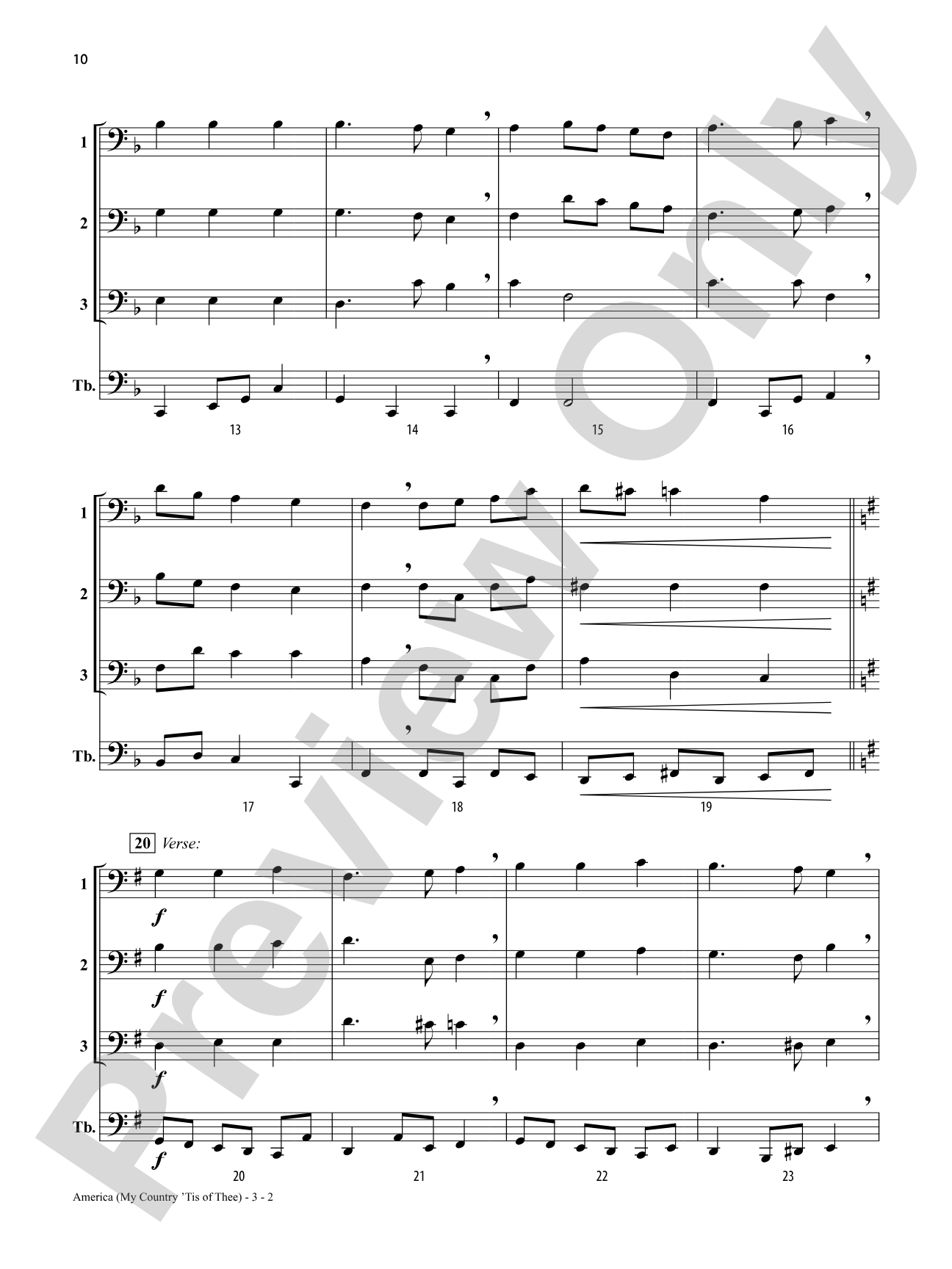 Solos, Duets & Trios for Winds: Patriotic Favorites (Trombone/Bassoon/Baritone B.C./Tuba): Woodwind Ensemble