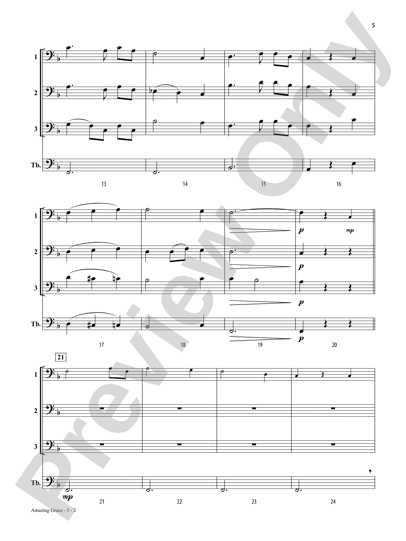 Solos, Duets & Trios for Winds: Patriotic Favorites (Trombone/Bassoon/Baritone B.C./Tuba): Woodwind Ensemble
