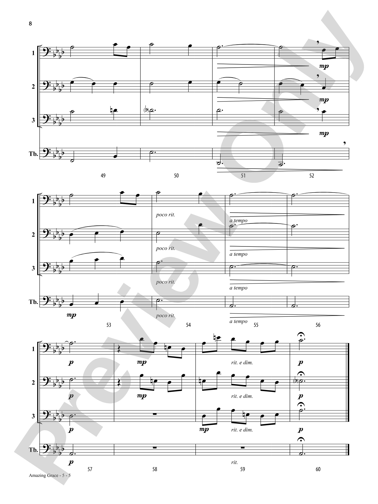 Solos, Duets & Trios for Winds: Patriotic Favorites (Trombone/Bassoon/Baritone B.C./Tuba): Woodwind Ensemble