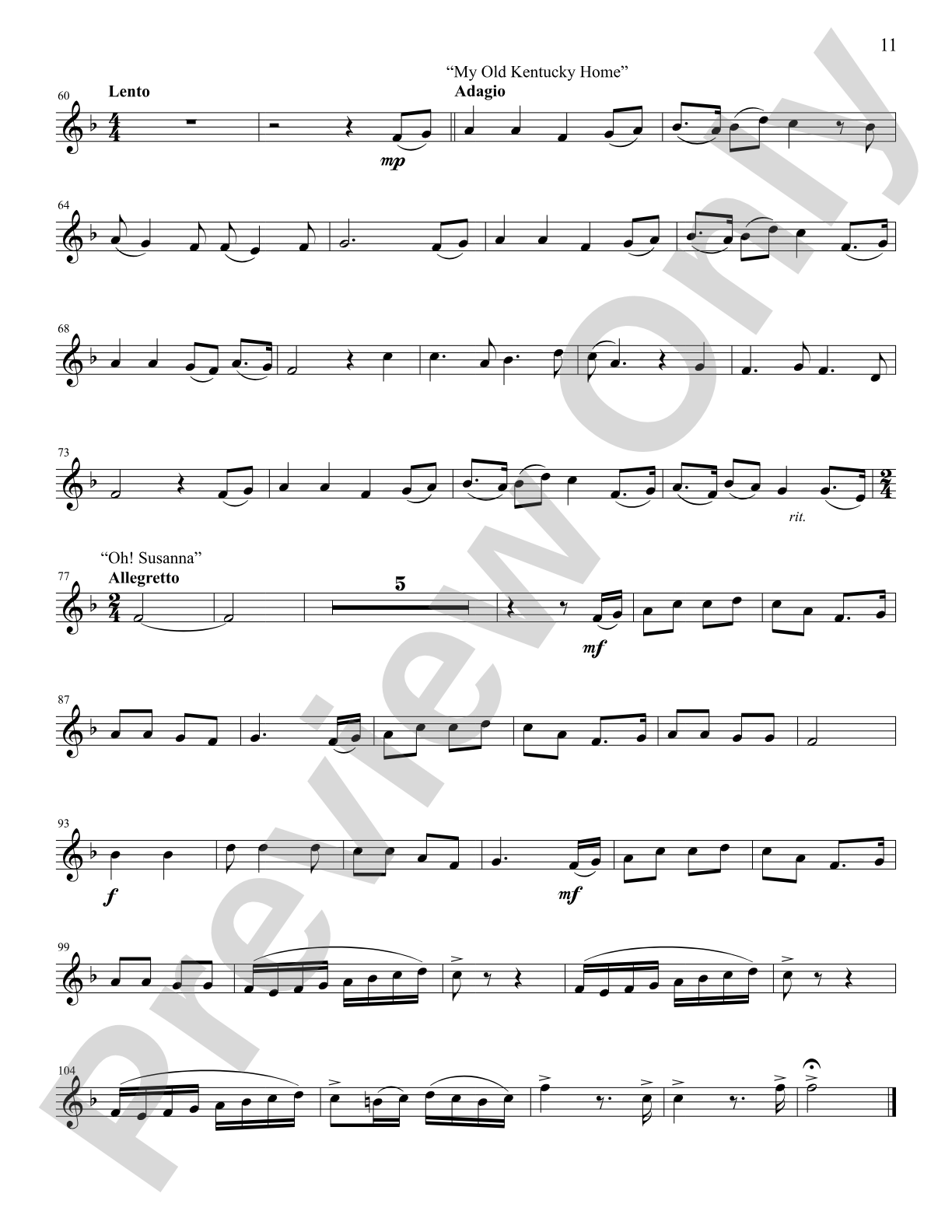 The Progressing Tenor Saxophone Soloist: Solo & Small Ensemble