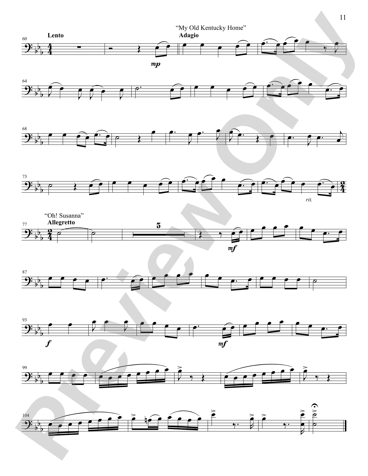 The Progressing Trombone Soloist: Solo & Small Ensemble