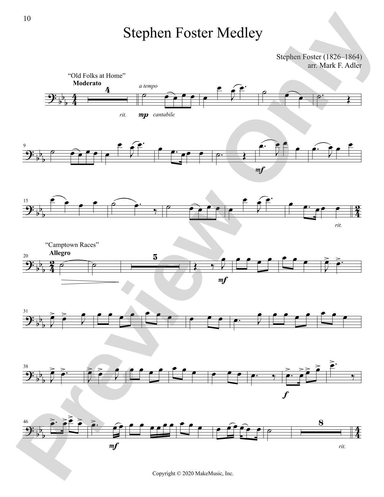 The Progressing Trombone Soloist: Solo & Small Ensemble