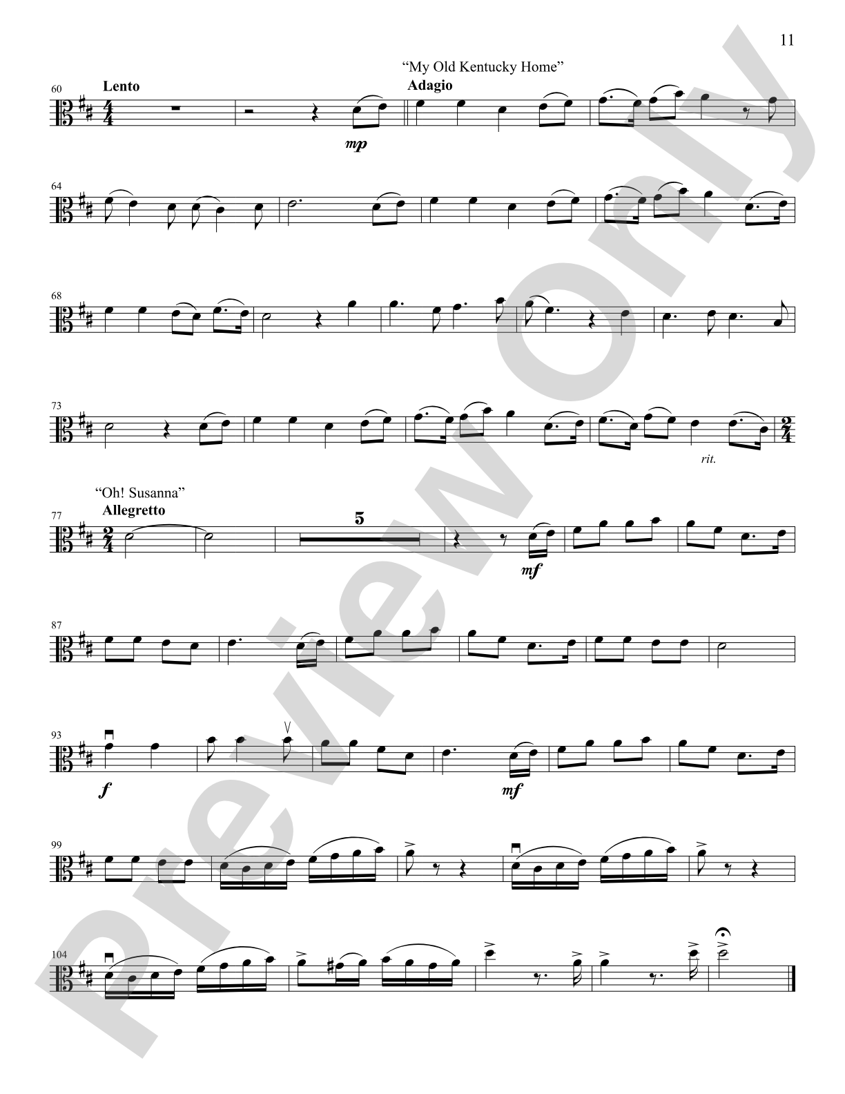 The Progressing Viola Soloist: Solo & Small Ensemble