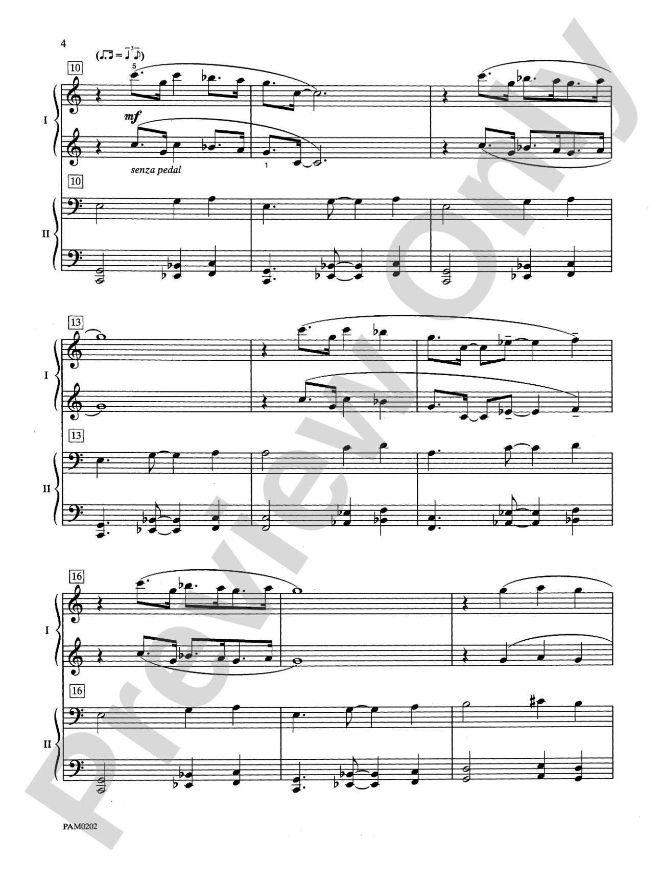 Blues Concerto - Piano Duo (2 Pianos, 4 Hands): Piano Duets & Four Hands