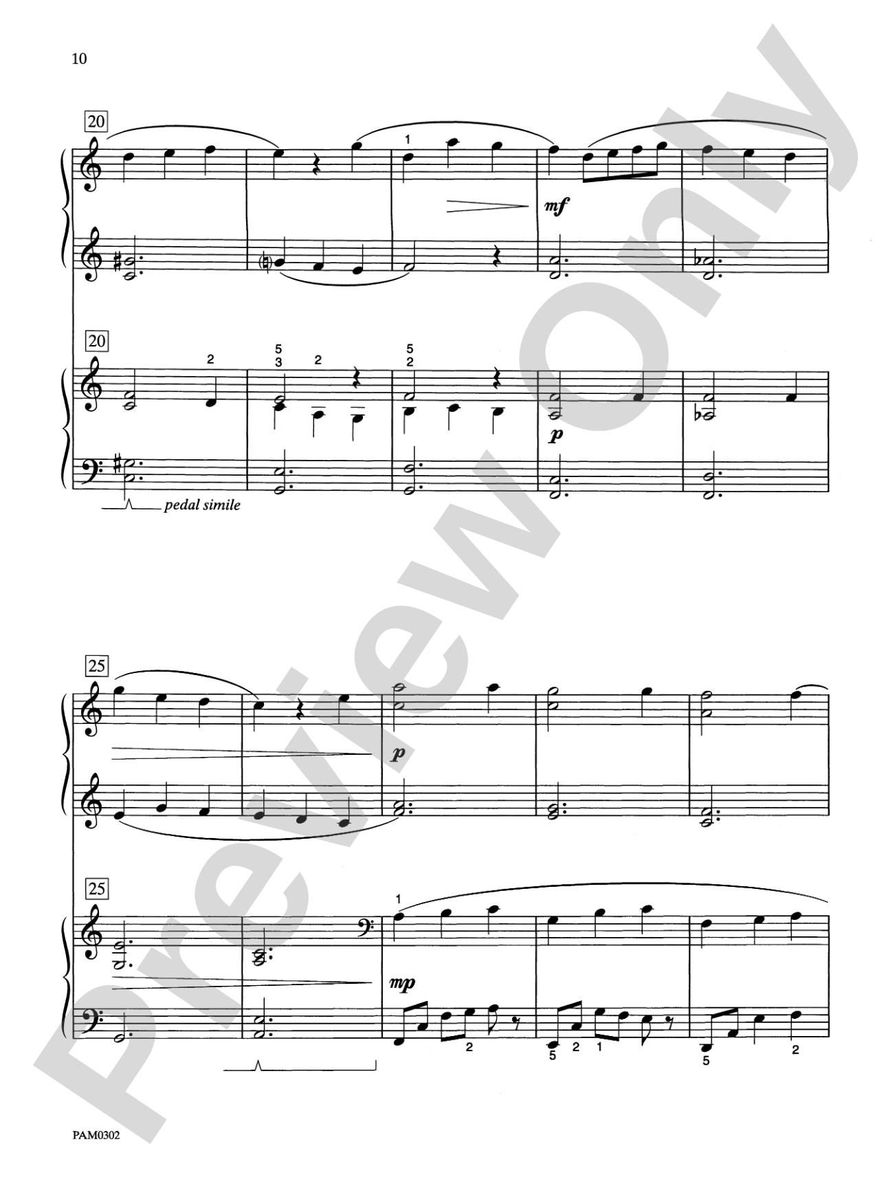 Miniature Concerto - Piano Duo (2 Pianos, 4 Hands): Piano Duets & Four Hands