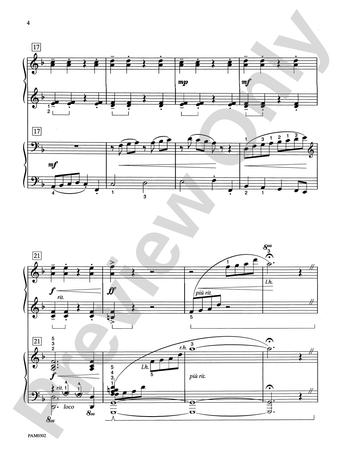 Miniature Concerto - Piano Duo (2 Pianos, 4 Hands): Piano Duets & Four Hands