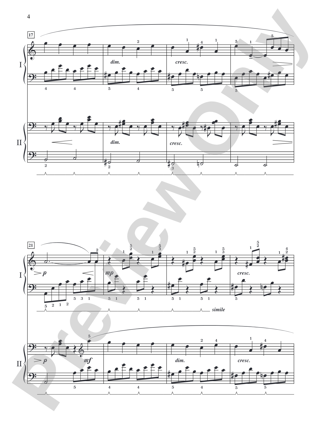 Concerto Romantique: In Three Movements for Solo Piano with Piano Accompaniment - Piano Duo (2 Pianos, 4 Hands): Piano Duets & Four Hands