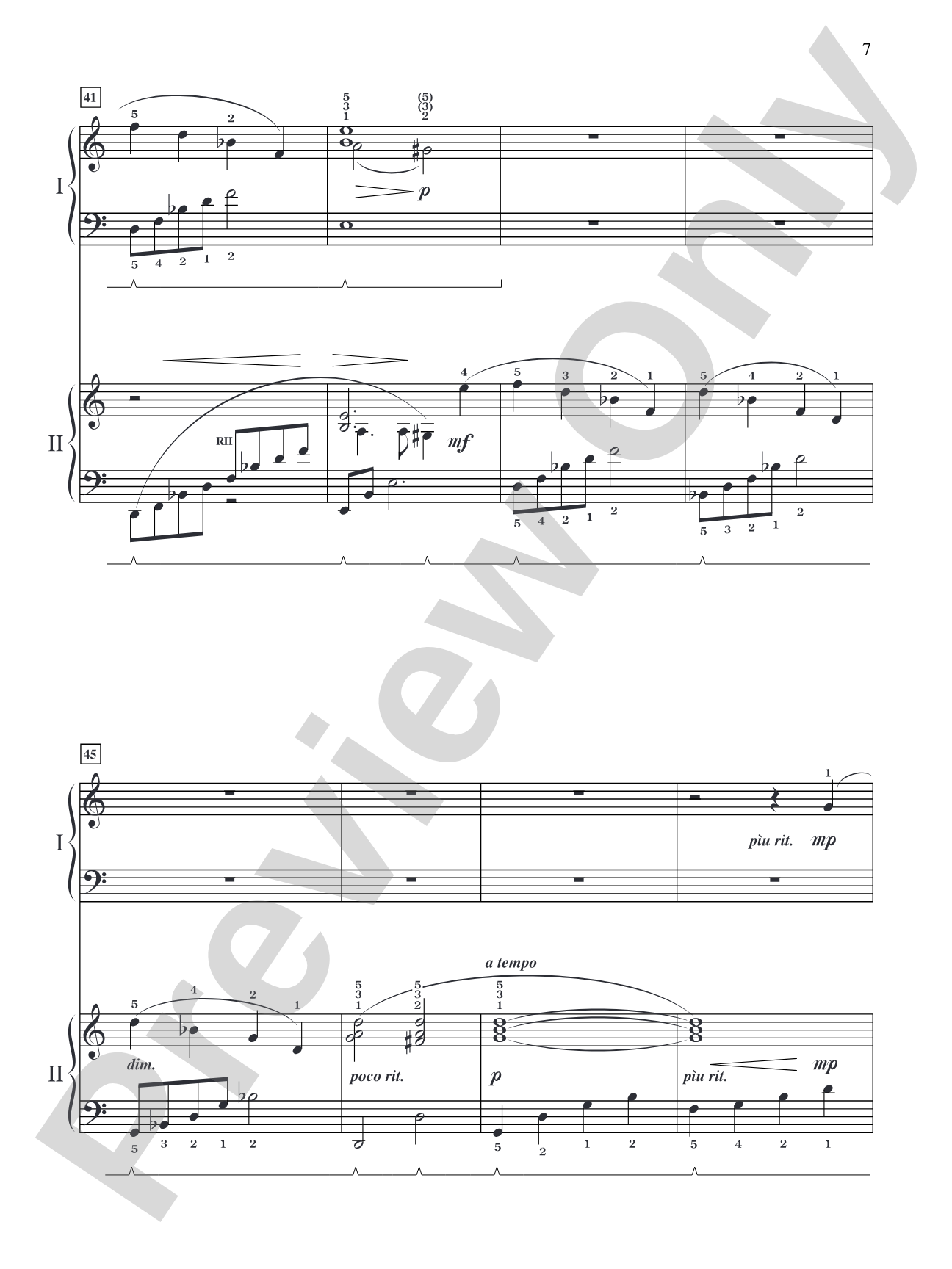 Concerto Romantique: In Three Movements for Solo Piano with Piano Accompaniment - Piano Duo (2 Pianos, 4 Hands): Piano Duets & Four Hands
