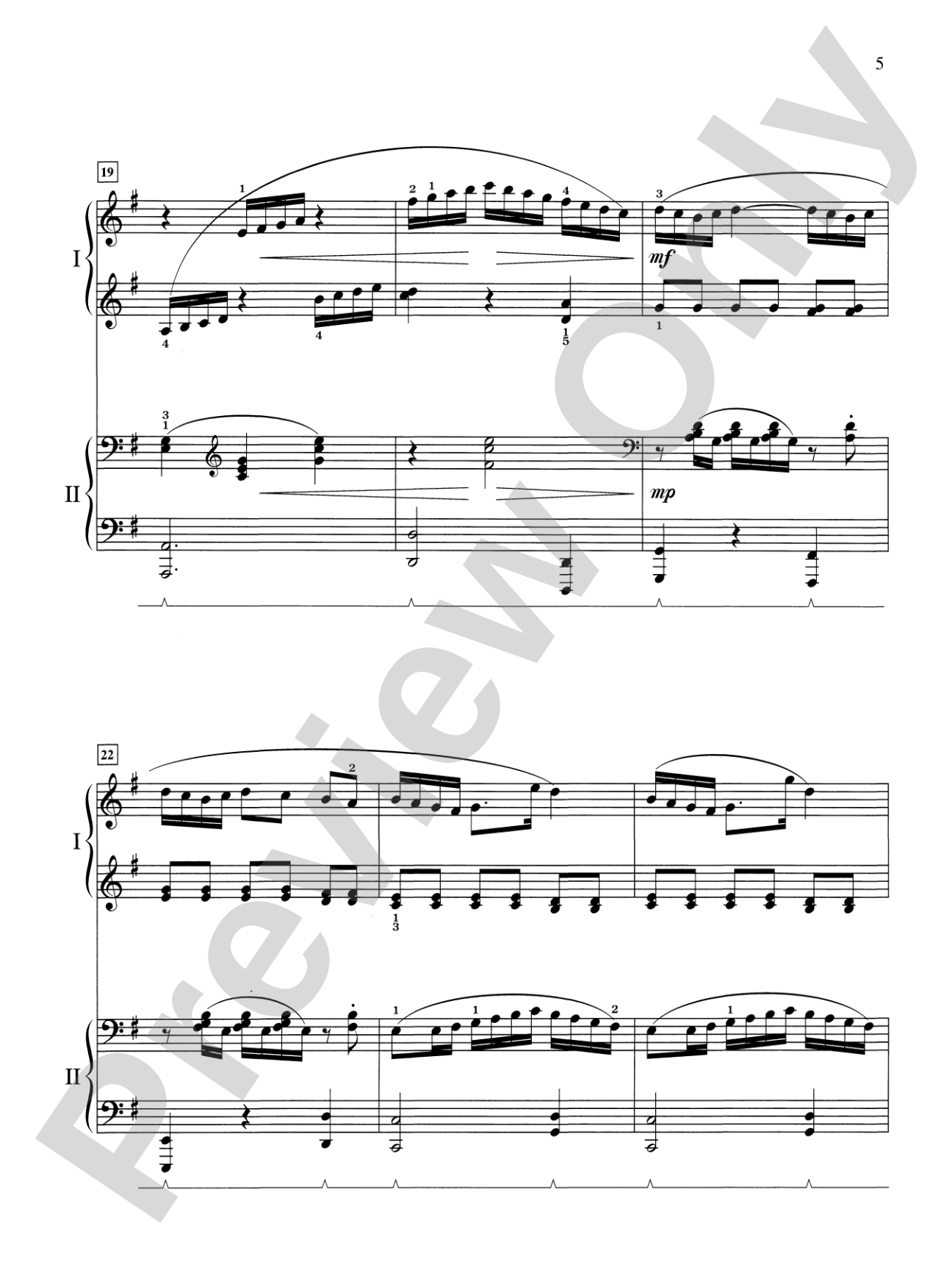 Concertante in G Major: In Three Movements for Solo Piano with Piano Accompaniment - Piano Duo (2 Pianos, 4 Hands): Piano Duets & Four Hands