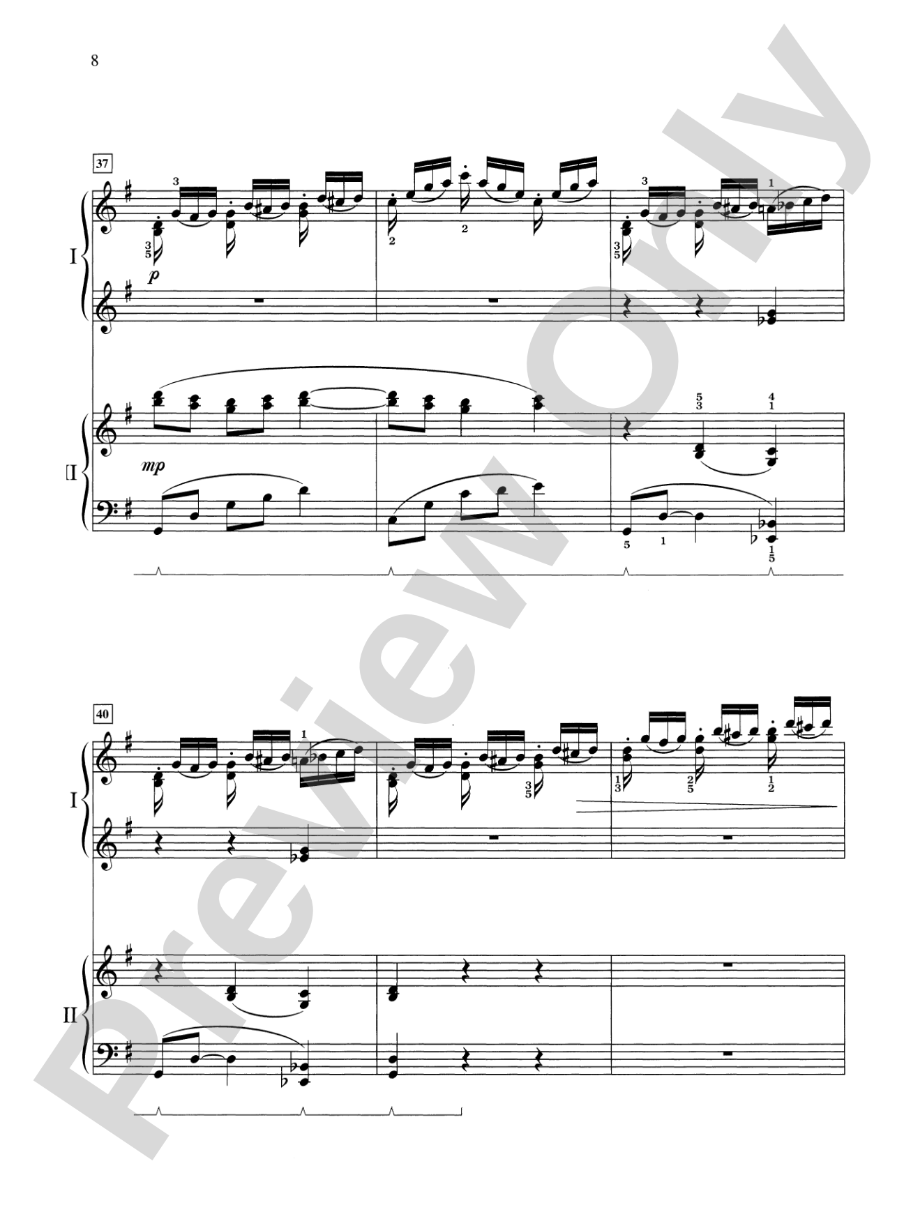 Concertante in G Major: In Three Movements for Solo Piano with Piano Accompaniment - Piano Duo (2 Pianos, 4 Hands): Piano Duets & Four Hands