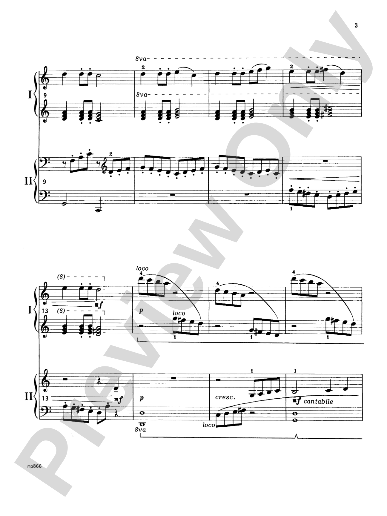 Concertino in C Major - Piano Duo (2 Pianos, 4 Hands): Piano Duets & Four Hands