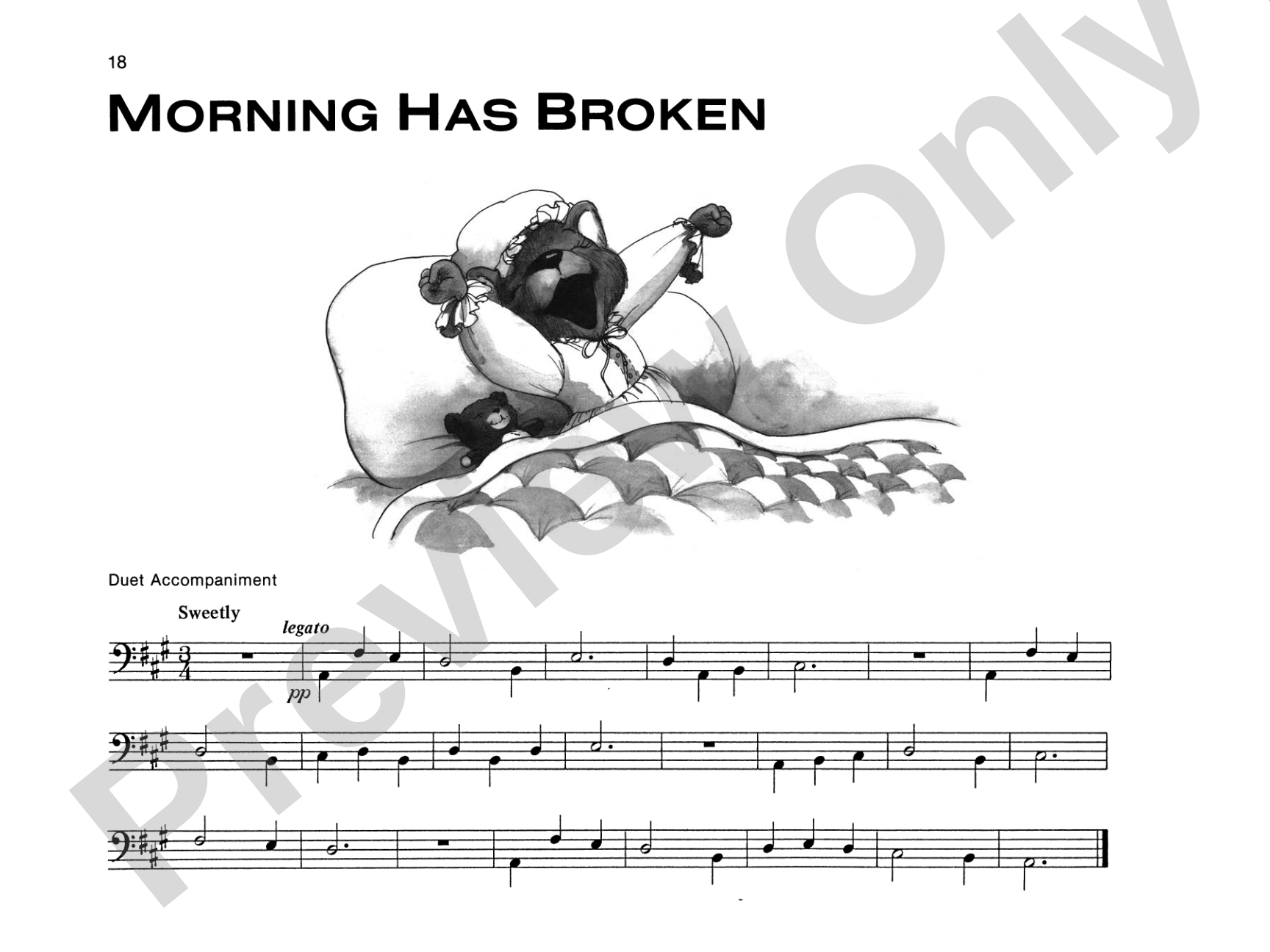 Morning Has Broken - Piano Solo (with Optional Duet Accompaniments): Piano Solo