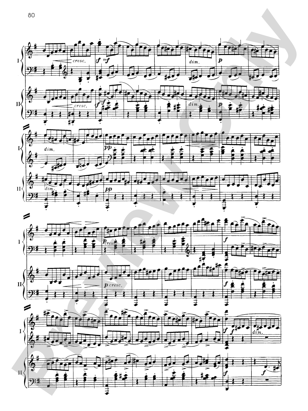 Suite No. 2, Opus 17 - II. Valse - Piano Duo (2 Pianos, 4 Hands): Piano Duo (2 Pianos, 4 Hands)