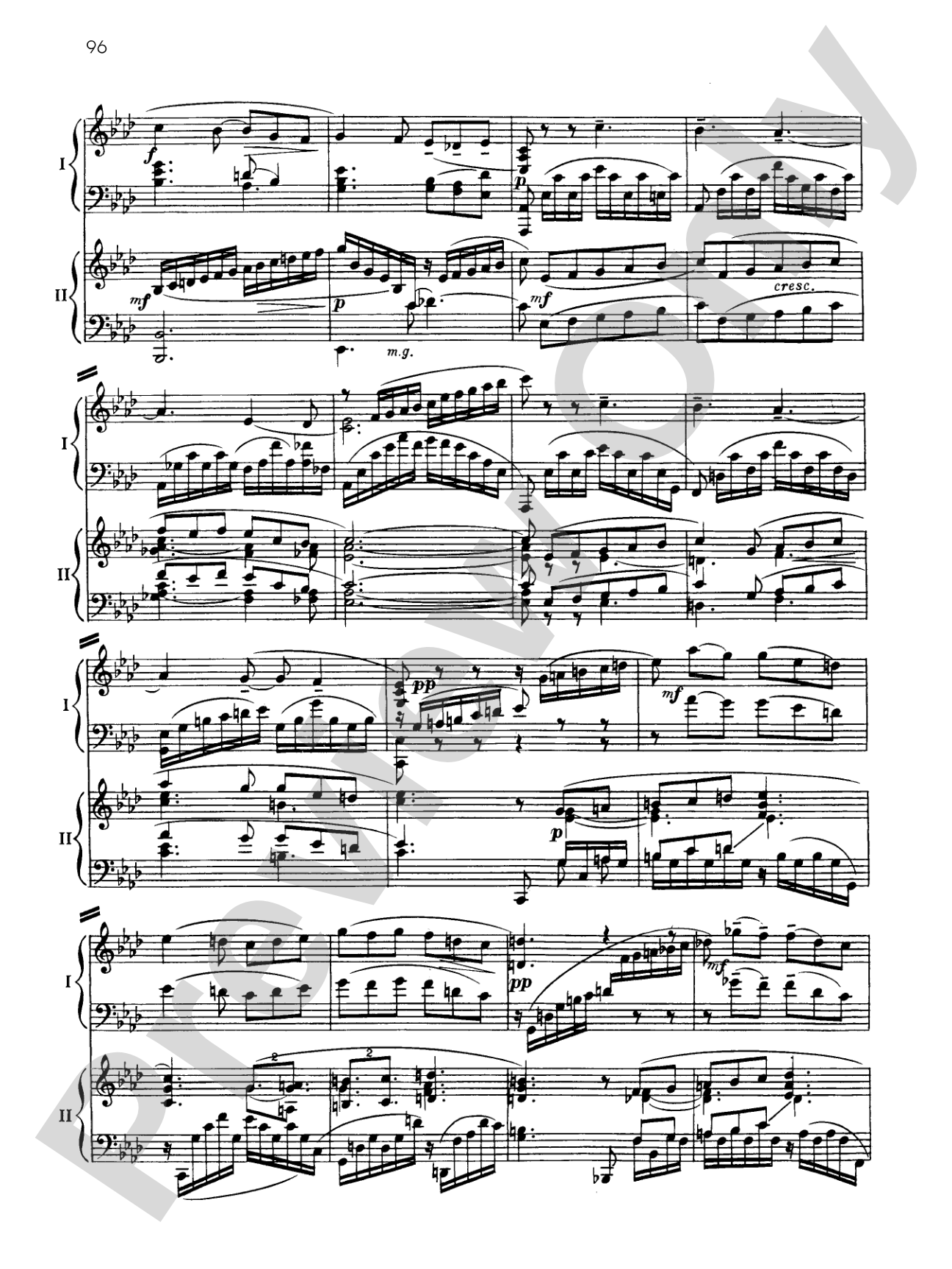 Suite No. 2, Opus 17 - III. Romance - Piano Duo (2 Pianos, 4 Hands): Piano Duo (2 Pianos, 4 Hands)