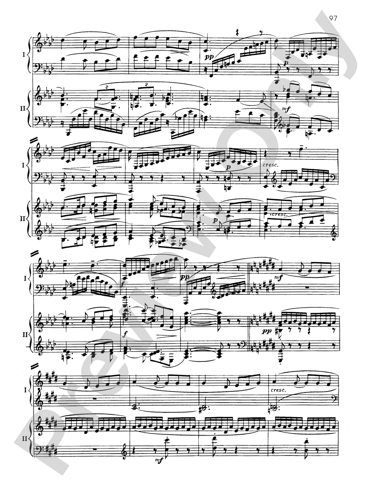 Suite No. 2, Opus 17 - III. Romance - Piano Duo (2 Pianos, 4 Hands): Piano Duo (2 Pianos, 4 Hands)