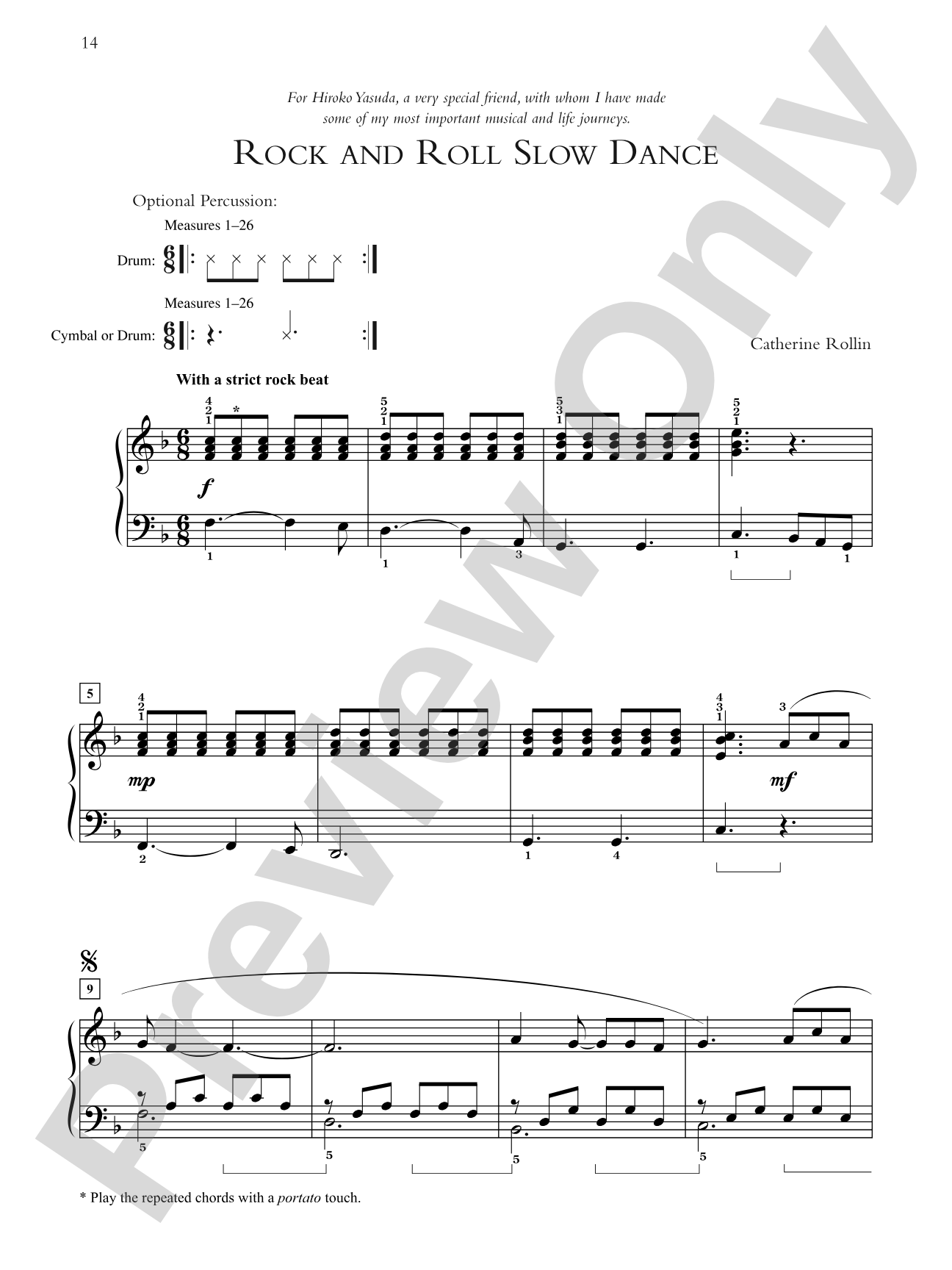 Rock and Roll Slow Dance - Piano Solo: Piano Solo