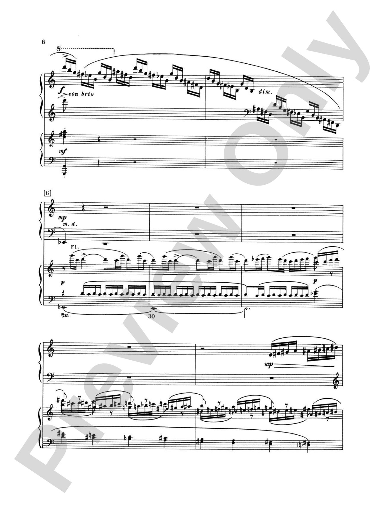 Piano Concerto No. 3 in C Major, Opus 26 - 1st Movement - Piano Duo (2 Pianos, 4 Hands): Piano Duo (2 Pianos, 4 Hands)