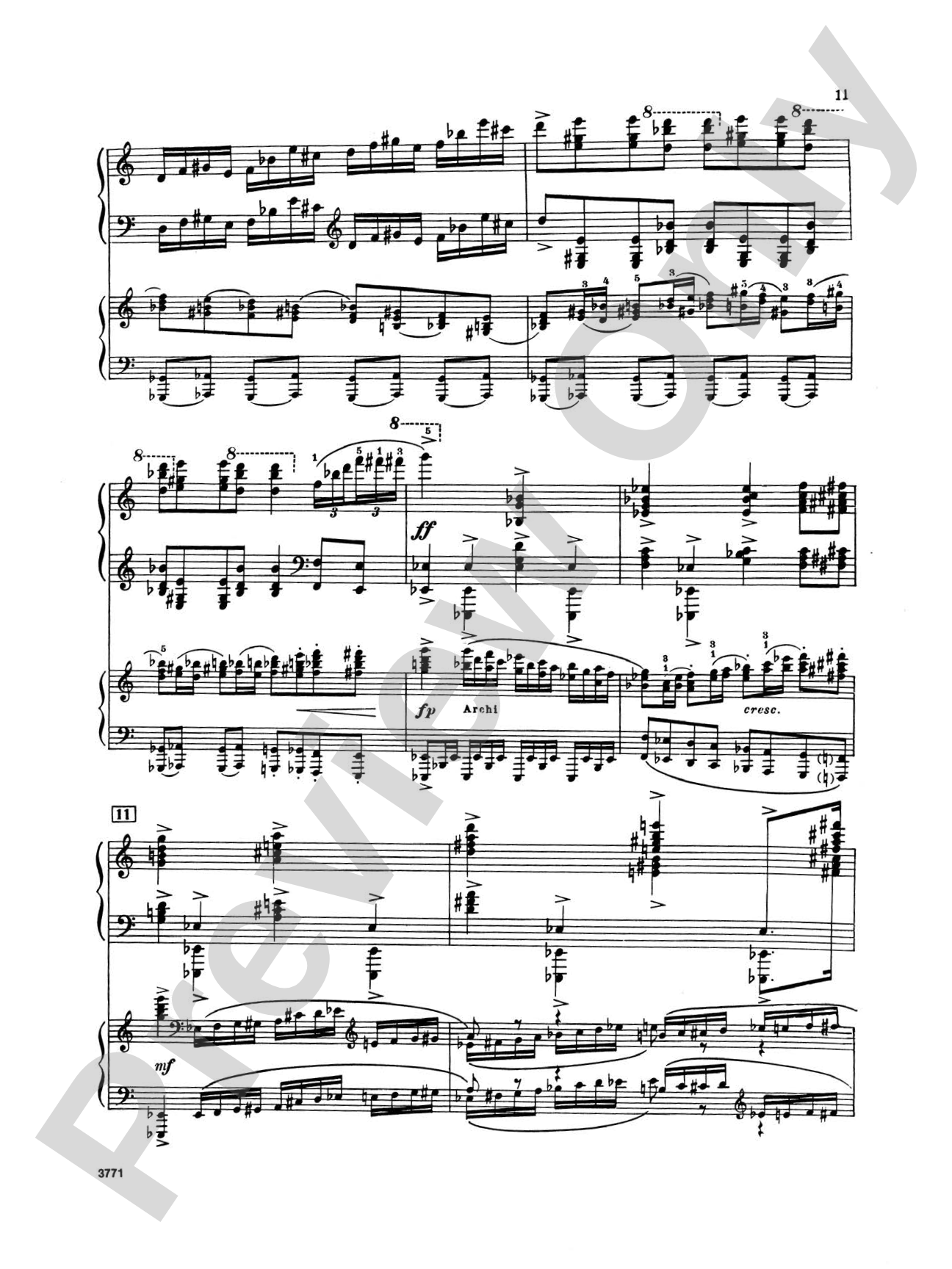 Piano Concerto No. 3 in C Major, Opus 26 - 1st Movement - Piano Duo (2 Pianos, 4 Hands): Piano Duo (2 Pianos, 4 Hands)