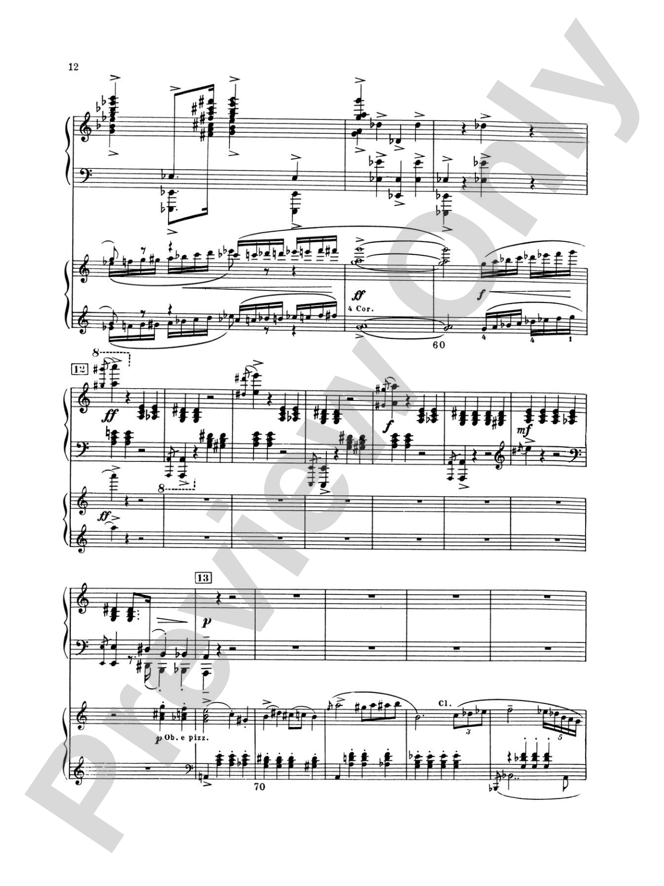 Piano Concerto No. 3 in C Major, Opus 26 - 1st Movement - Piano Duo (2 Pianos, 4 Hands): Piano Duo (2 Pianos, 4 Hands)