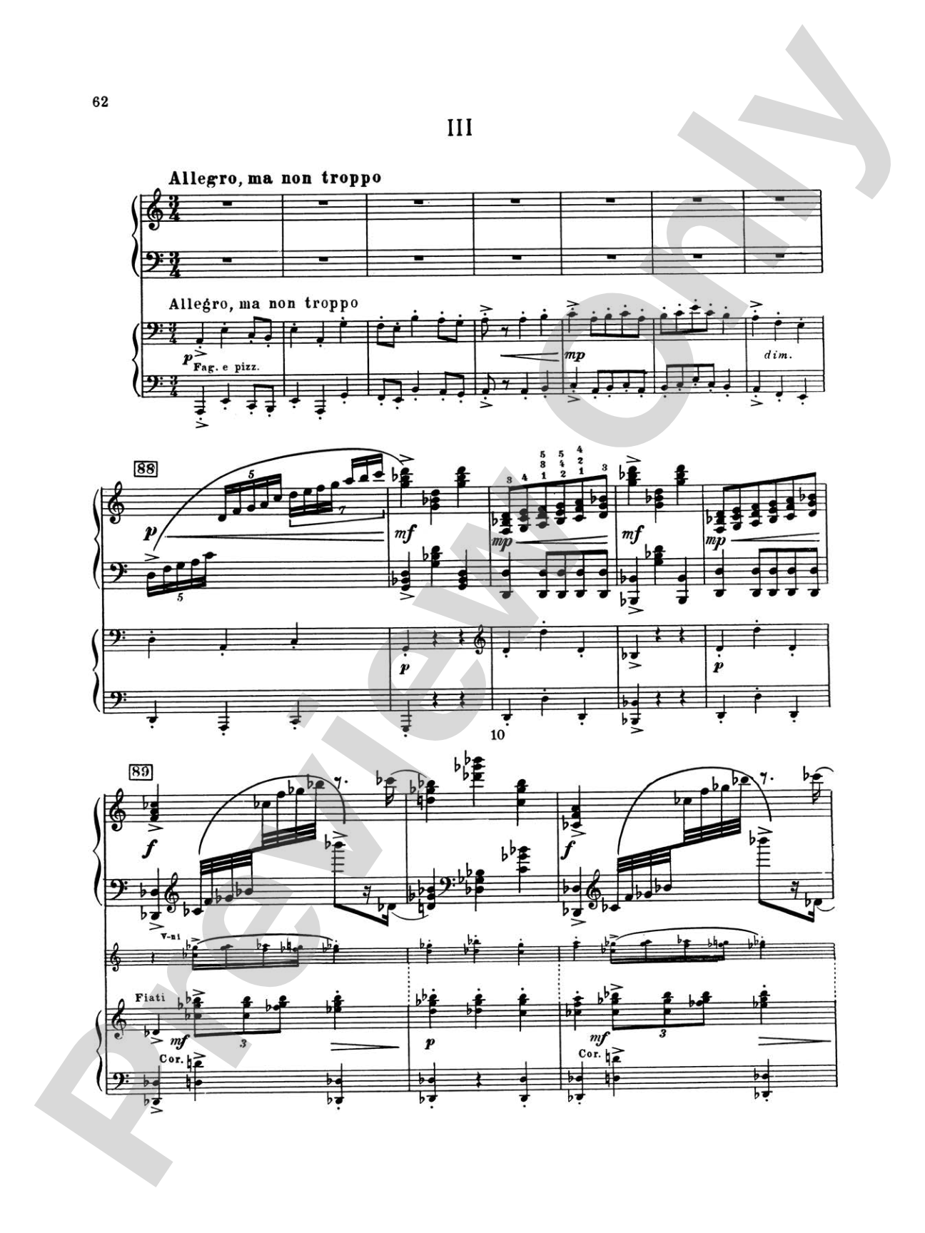 Piano Concerto No. 3 in C Major, Opus 26 - 3rd Movement - Piano Duo (2 Pianos, 4 Hands): Piano Duo (2 Pianos, 4 Hands)