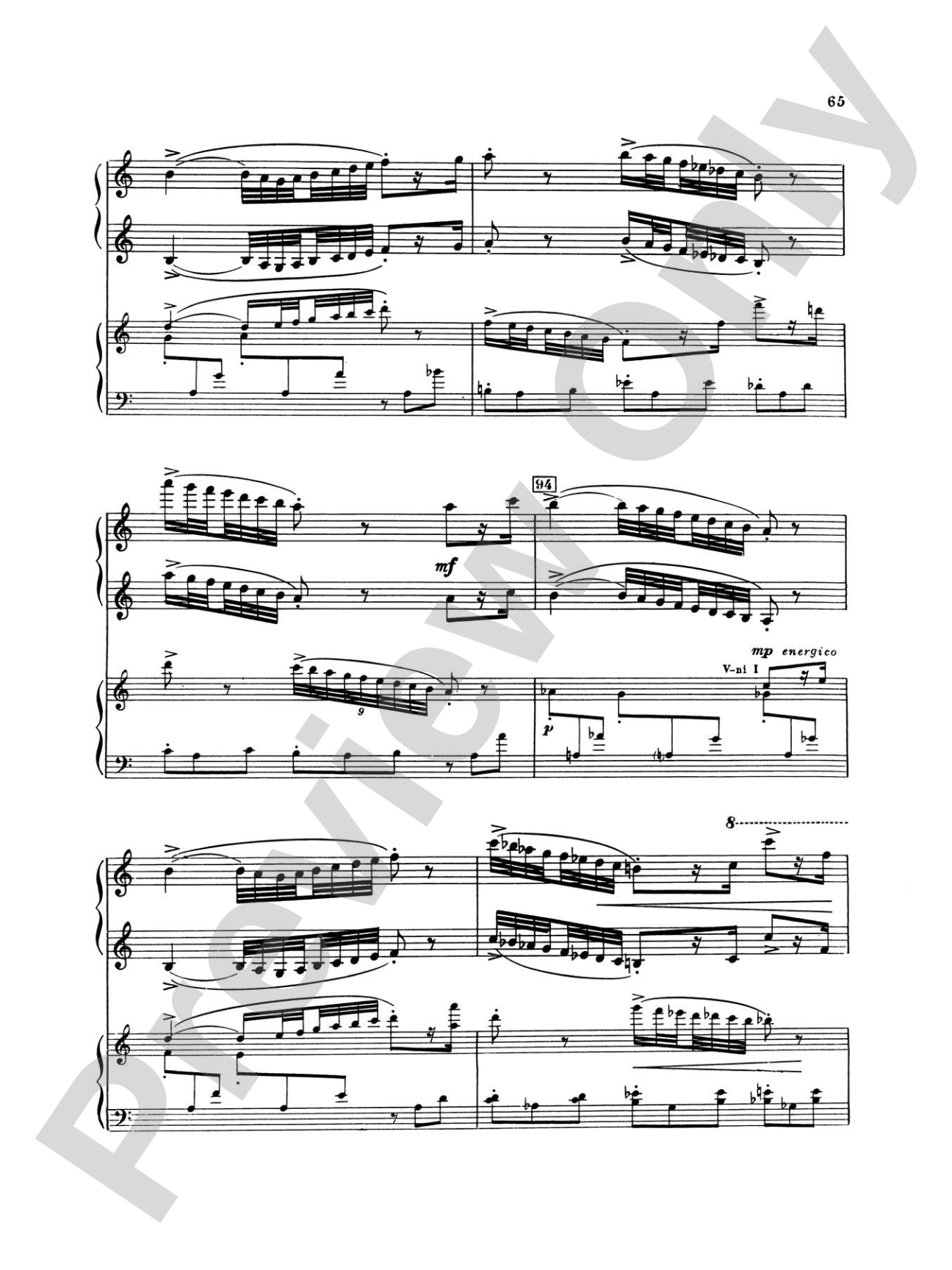 Piano Concerto No. 3 in C Major, Opus 26 - 3rd Movement - Piano Duo (2 Pianos, 4 Hands): Piano Duo (2 Pianos, 4 Hands)