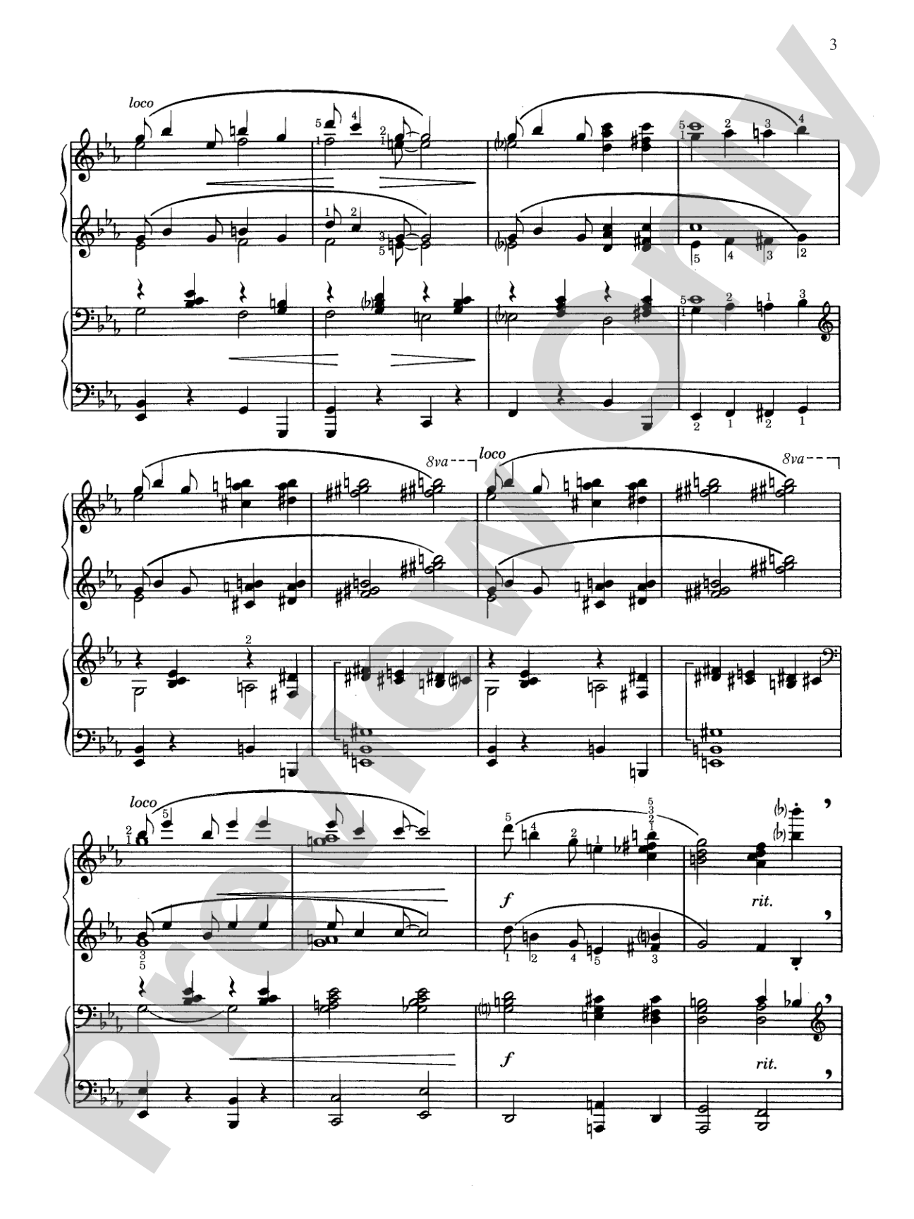Ain't Misbehavin' (from "Ain't Misbehavin'") - Piano Duo (2 Pianos, 4 Hands): Piano Duo (2 Pianos, 4 Hands)