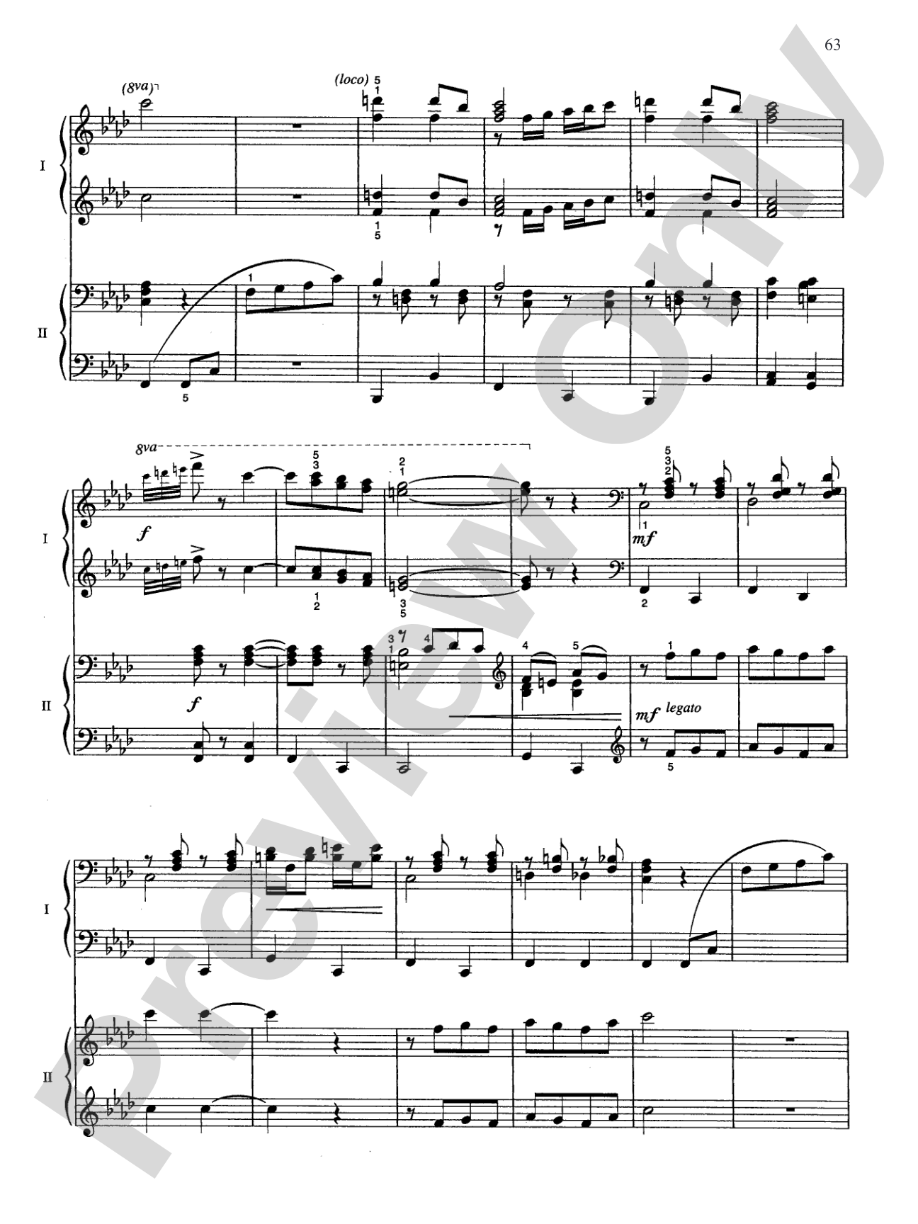 Swanee - Piano Duo (2 Pianos, 4 Hands): Piano Duo (2 Pianos, 4 Hands)