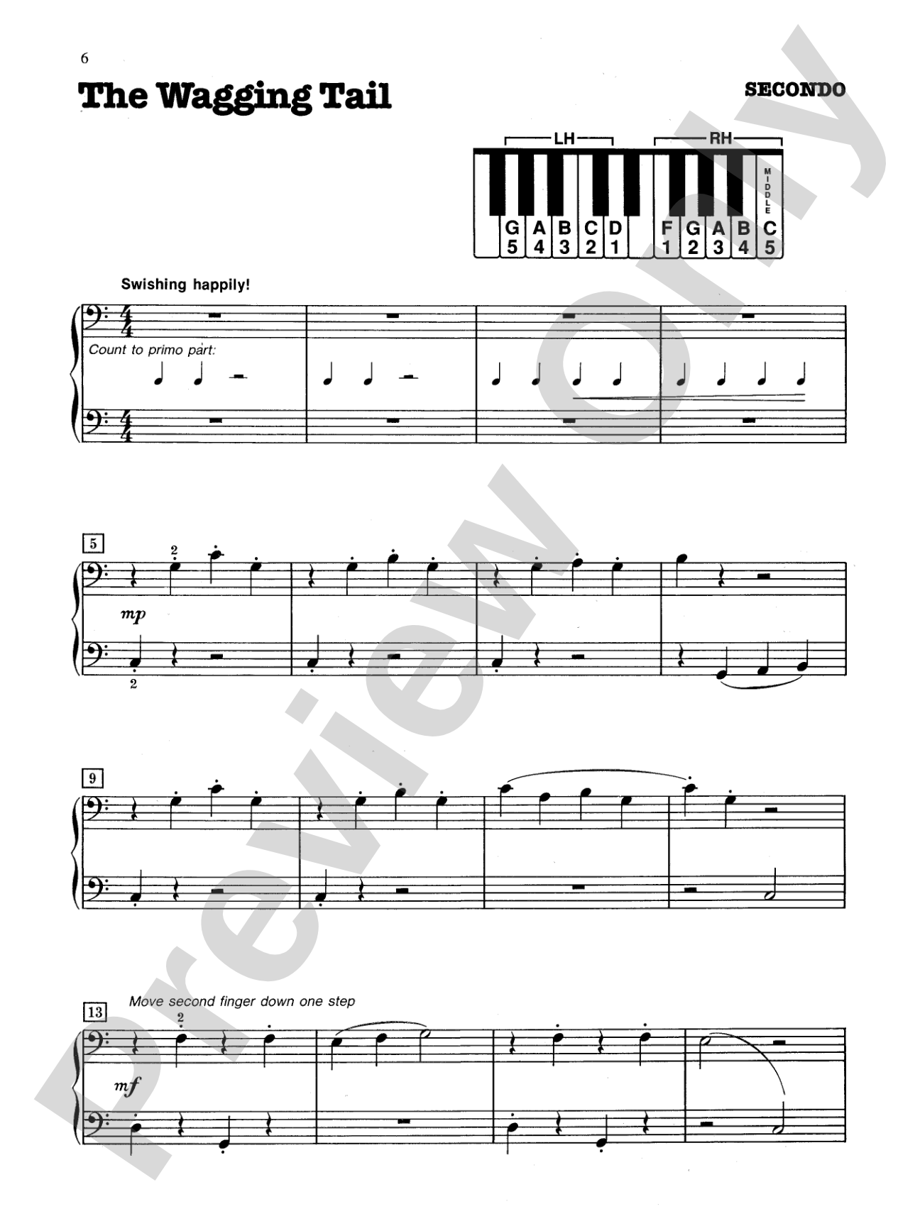 The Wagging Tail - Piano Duet (1 Piano, 4 Hands): Piano Duet (1 Piano, 4 Hands)