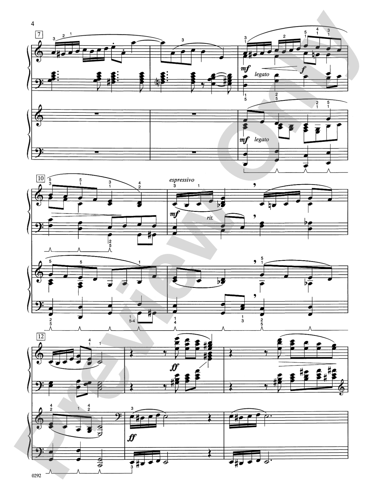Concerto #1 in A Minor - Piano Duo (2 Pianos, 4 Hands): Piano Duo (2 Pianos, 4 Hands)