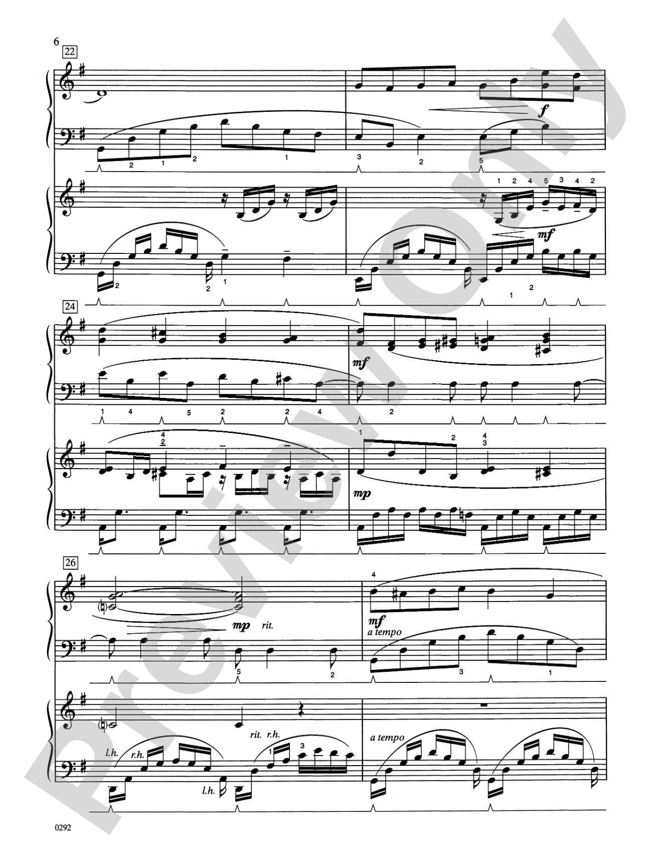 Concerto #1 in A Minor - Piano Duo (2 Pianos, 4 Hands): Piano Duo (2 Pianos, 4 Hands)