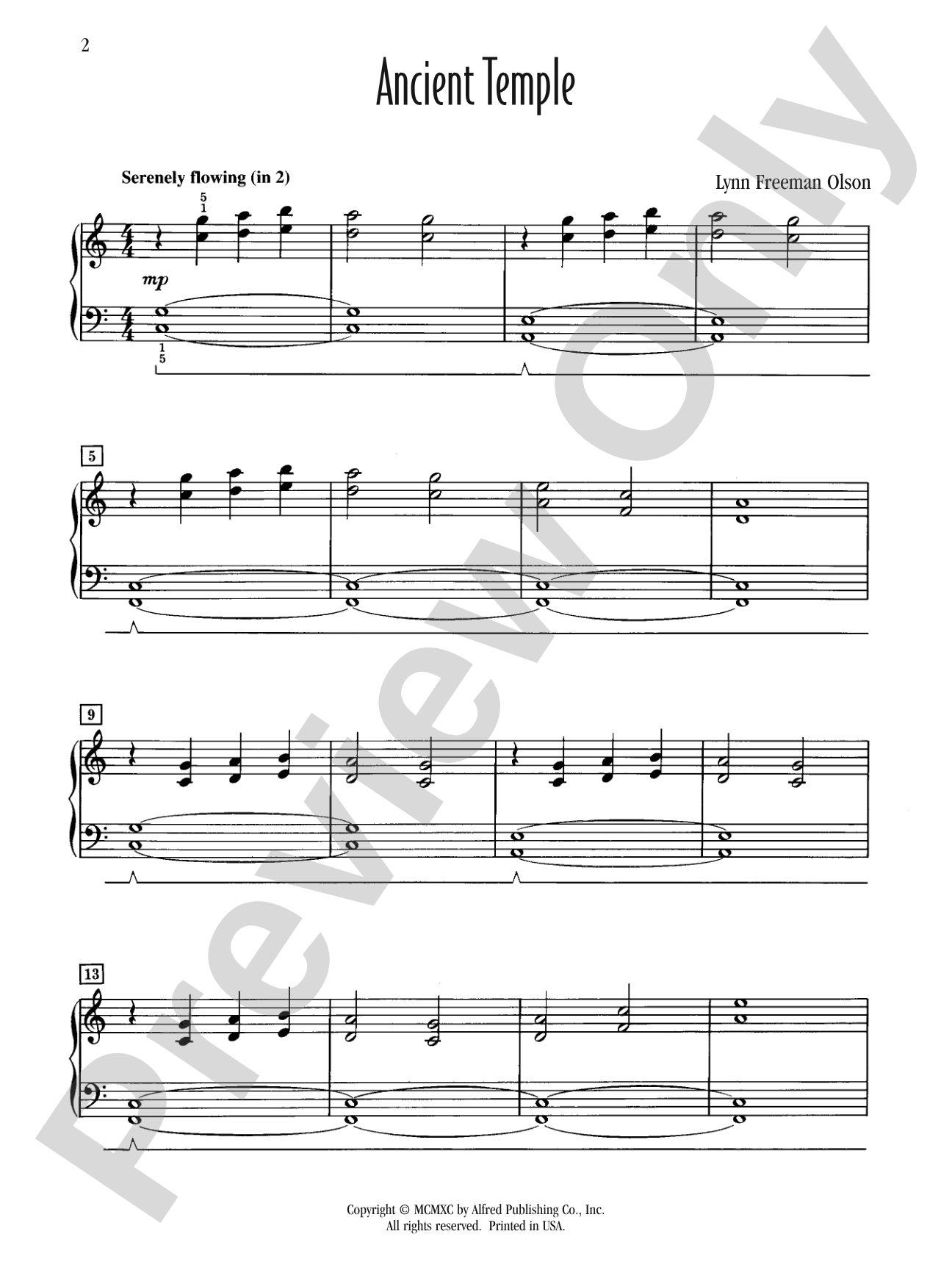 Ancient Temple - Piano Solo: Piano Solo