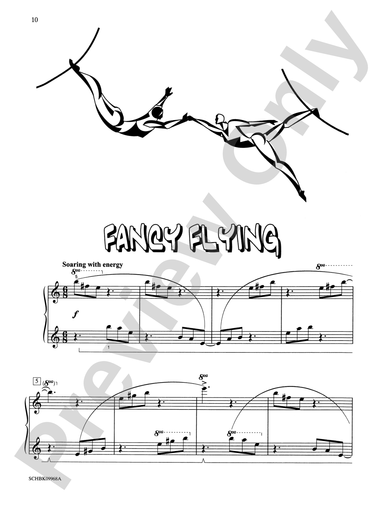 Fancy Flying - Piano Solo: Piano Solo