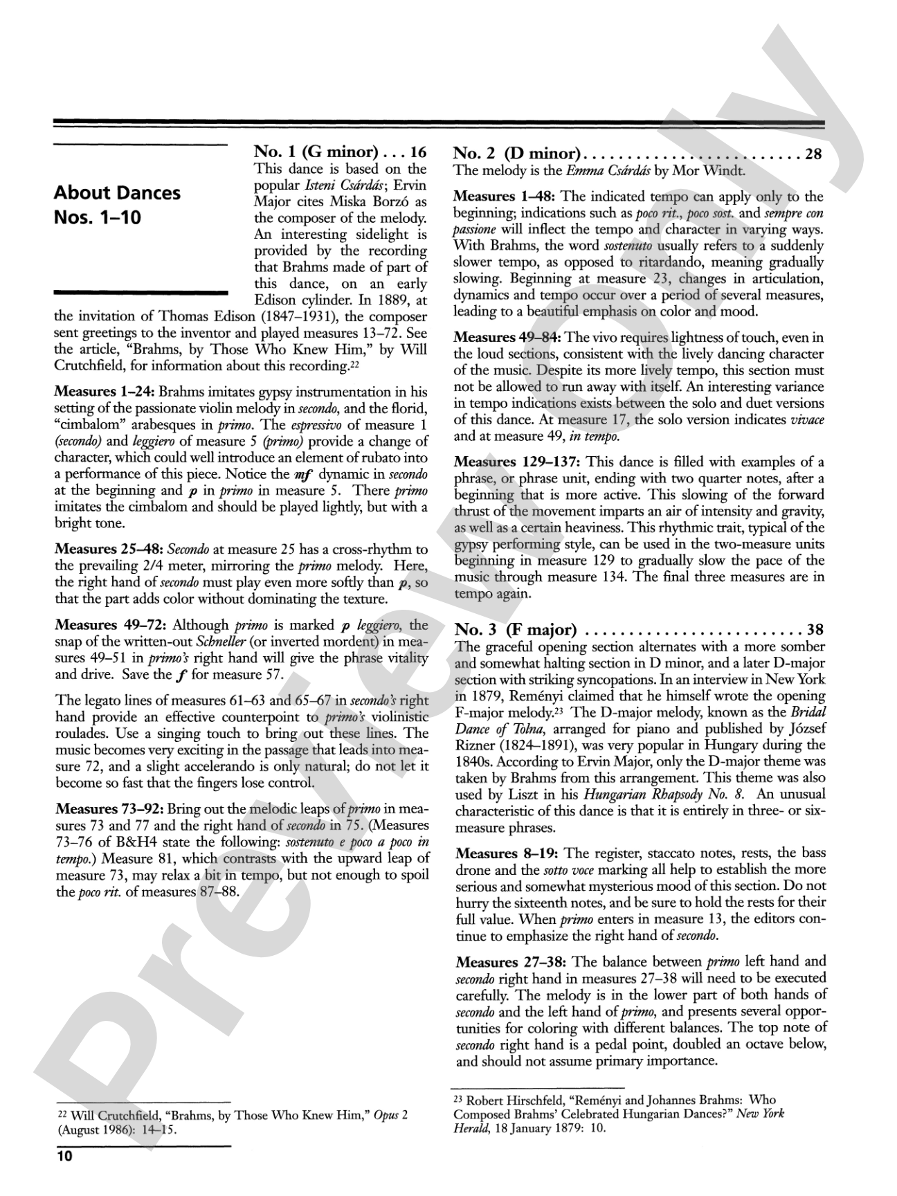 Brahms: Hungarian Dances, Volume 1 - Piano Duet (1 Piano, 4 Hands): Piano Duet (1 Piano, 4 Hands)