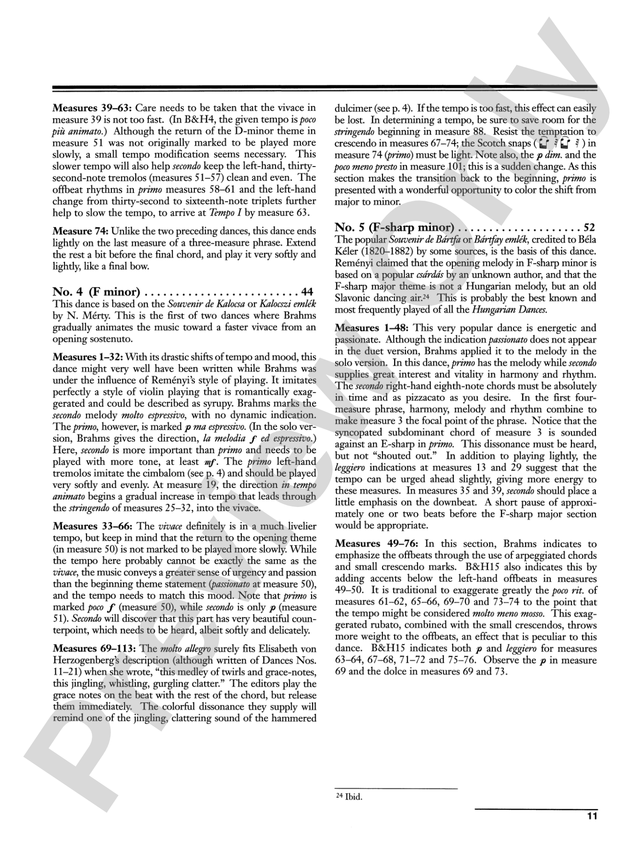 Brahms: Hungarian Dances, Volume 1 - Piano Duet (1 Piano, 4 Hands): Piano Duet (1 Piano, 4 Hands)