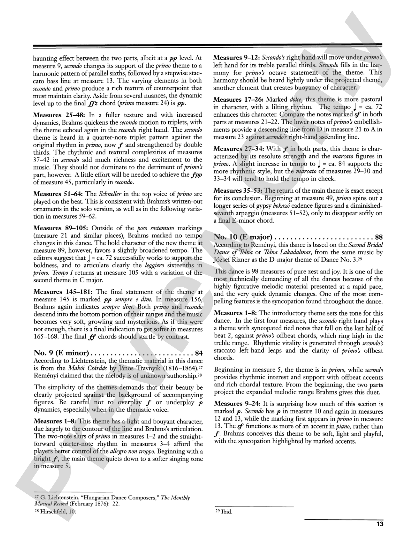 Brahms: Hungarian Dances, Volume 1 - Piano Duet (1 Piano, 4 Hands): Piano Duet (1 Piano, 4 Hands)