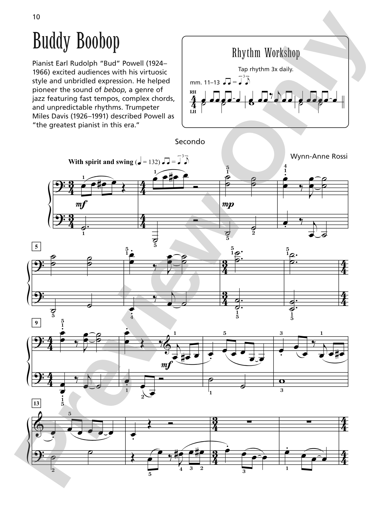 Buddy Boobop - Piano Duet (1 Piano, 4 Hands): Piano Duet (1 Piano, 4 Hands)