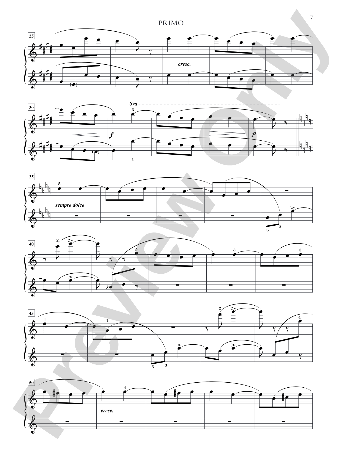 Fauré: Dolly Suite, Opus 56 - Piano Duet (1 Piano, 4 Hands): Piano Duet (1 Piano, 4 Hands)