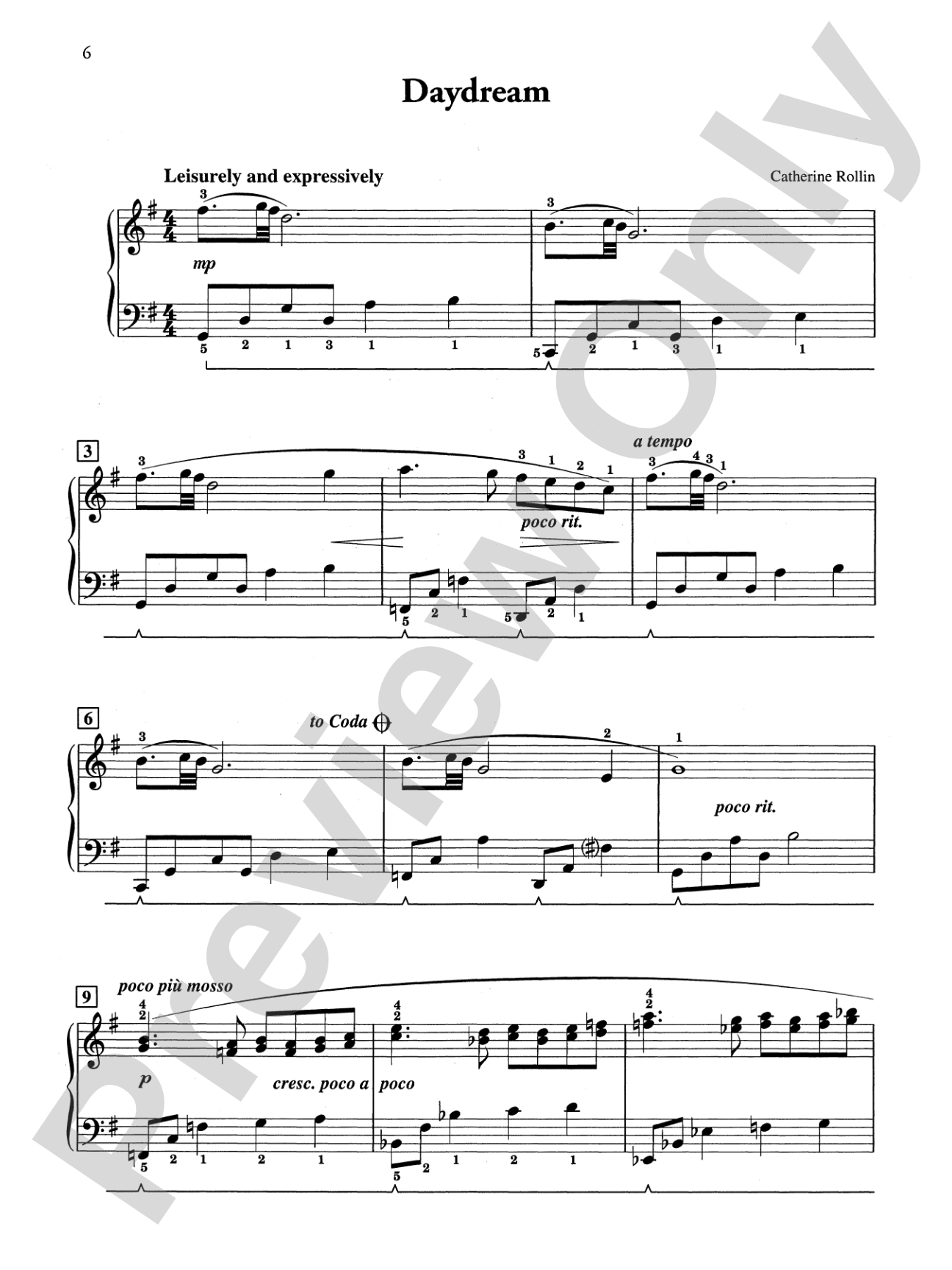 Daydream: Piano